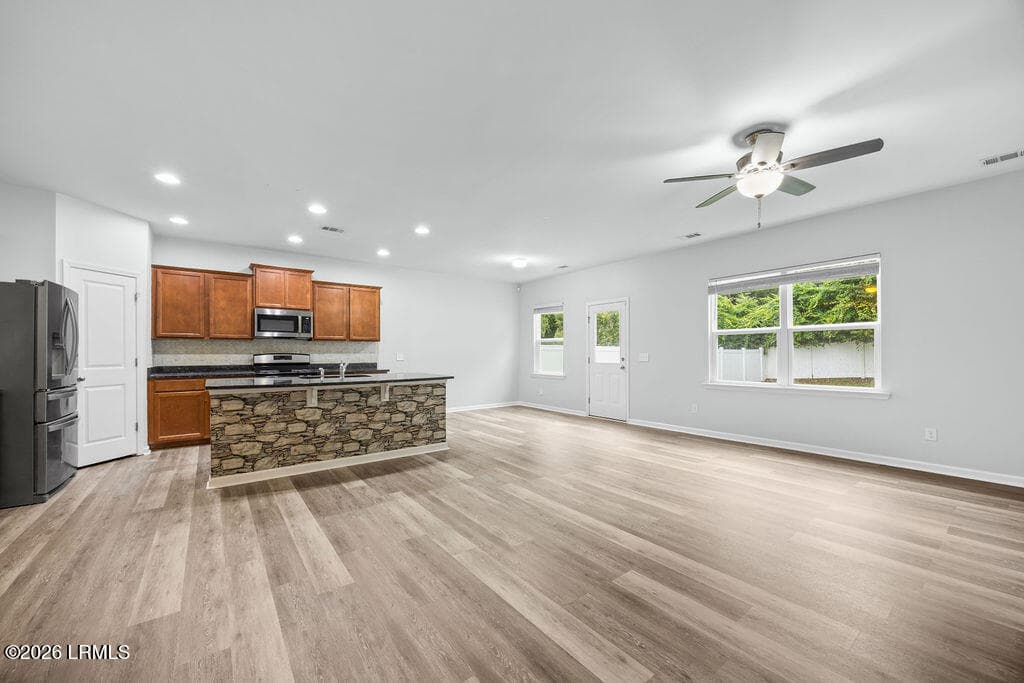 Kitchen/Living - 32 Pacolet Lane, Beaufort, SC 29906