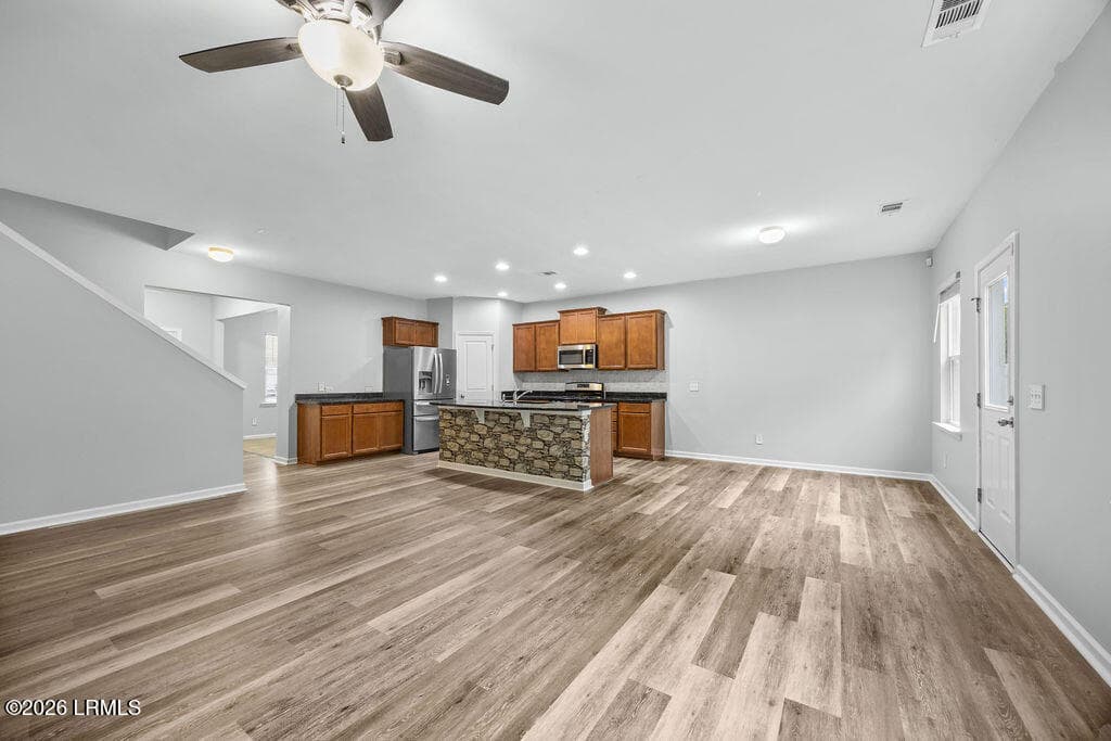 LIving/Kitchen - 32 Pacolet Lane, Beaufort, SC 29906