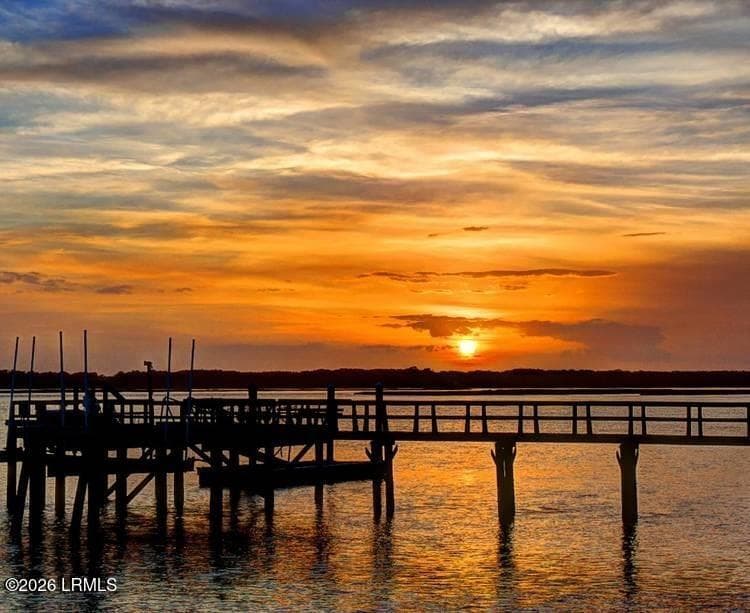 sunset dock - 2 Bent Tree Lane, Okatie, SC 29909