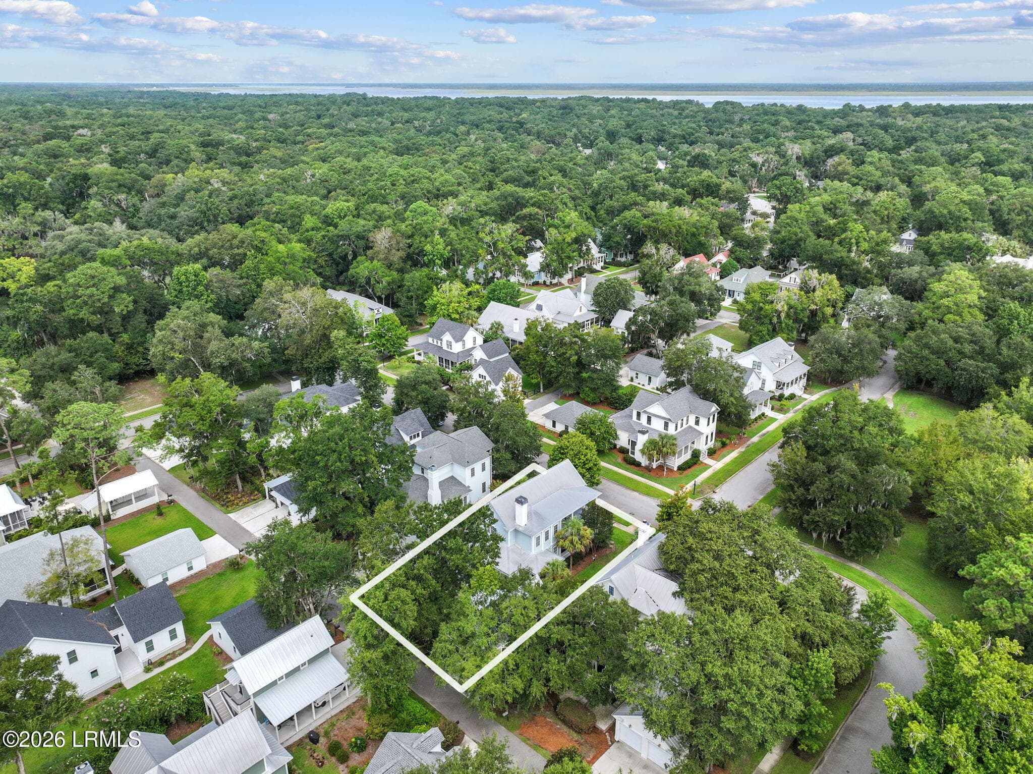 Aerial (1) - 11 Park Square S, Beaufort, SC 29907