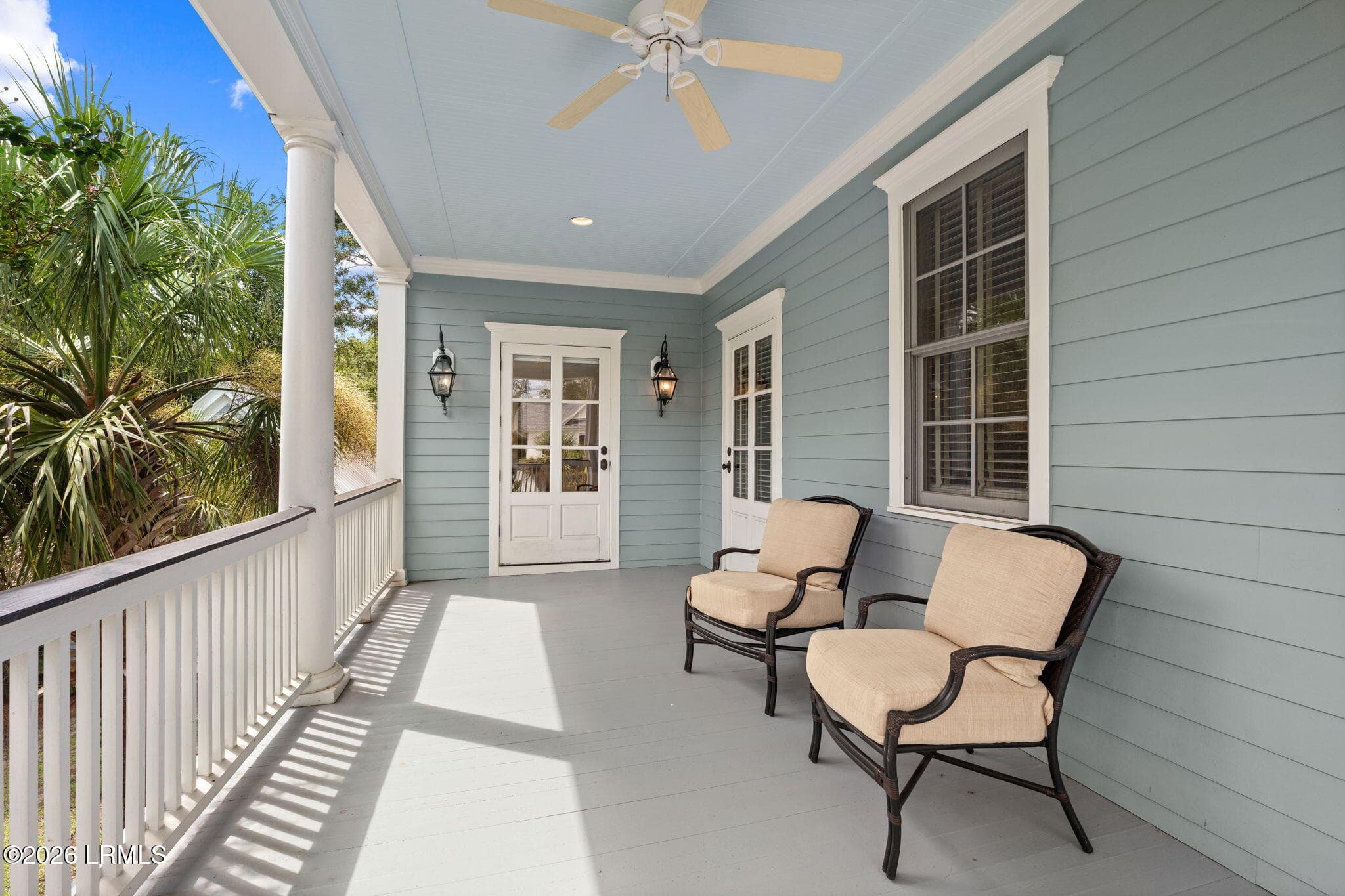 Porch Upstairs (2) - 11 Park Square S, Beaufort, SC 29907