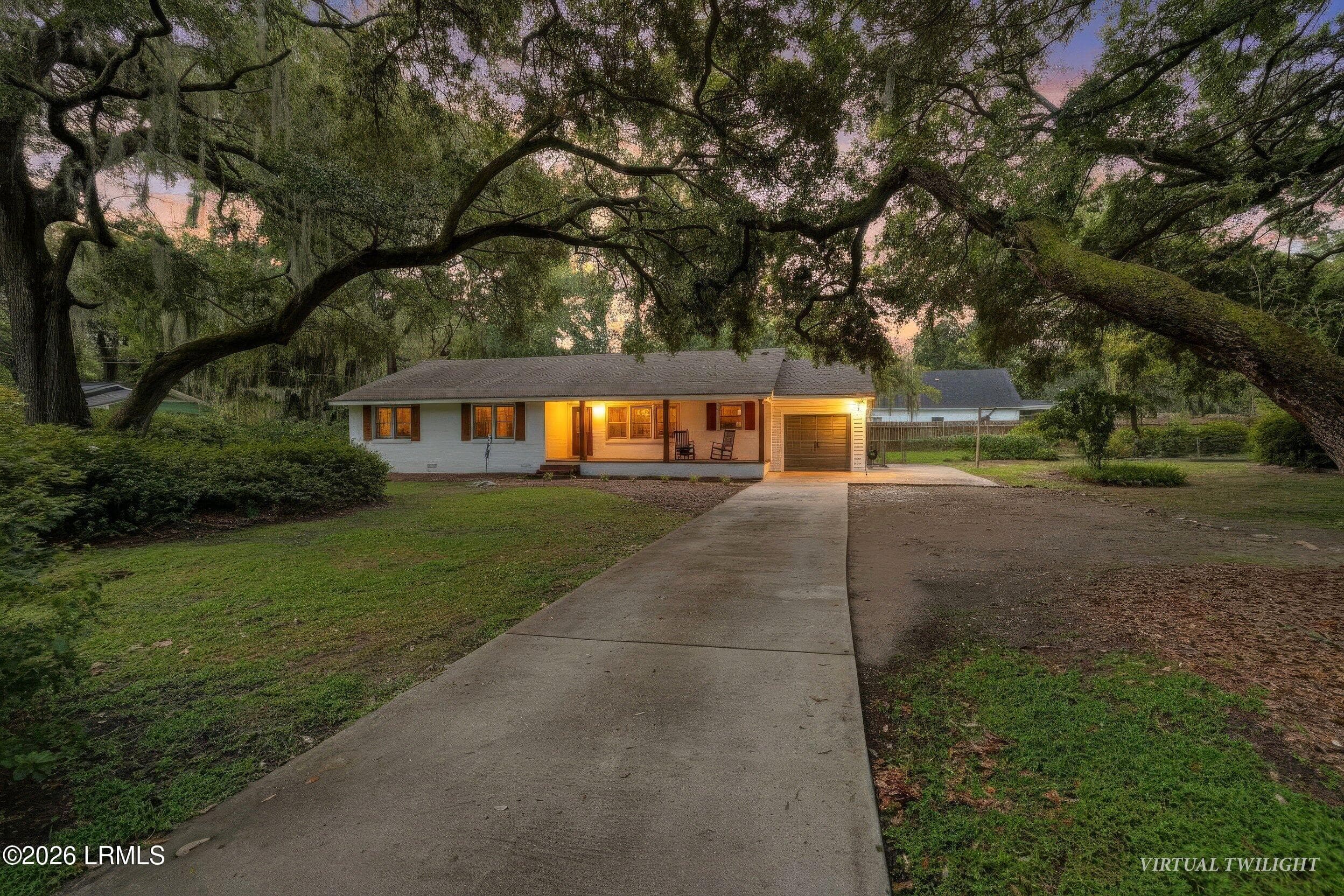 virtual_twilight.jpg-SMALL - 8 Miller Drive W, Beaufort, SC 29907