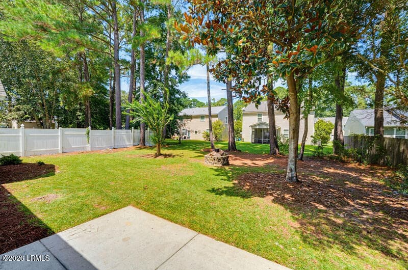 Backyard - 9 Harbison Place, Beaufort, SC 29906