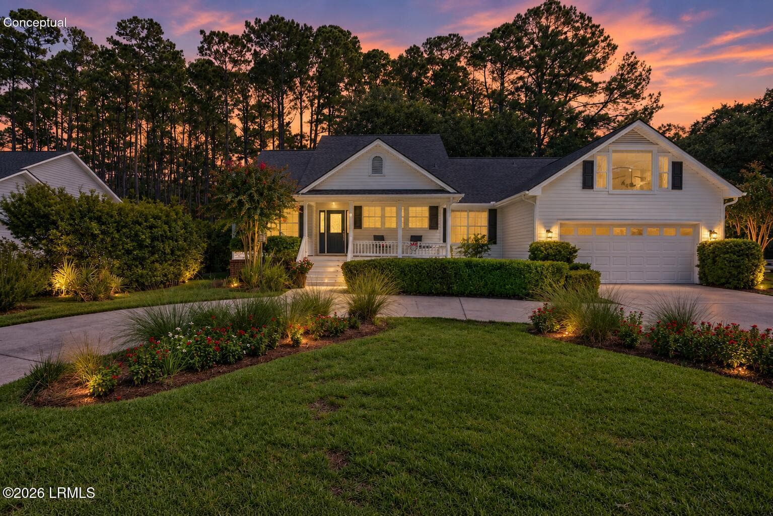 Conceptual Twilight - 257 Pleasant Point Drive, Beaufort, SC 29907