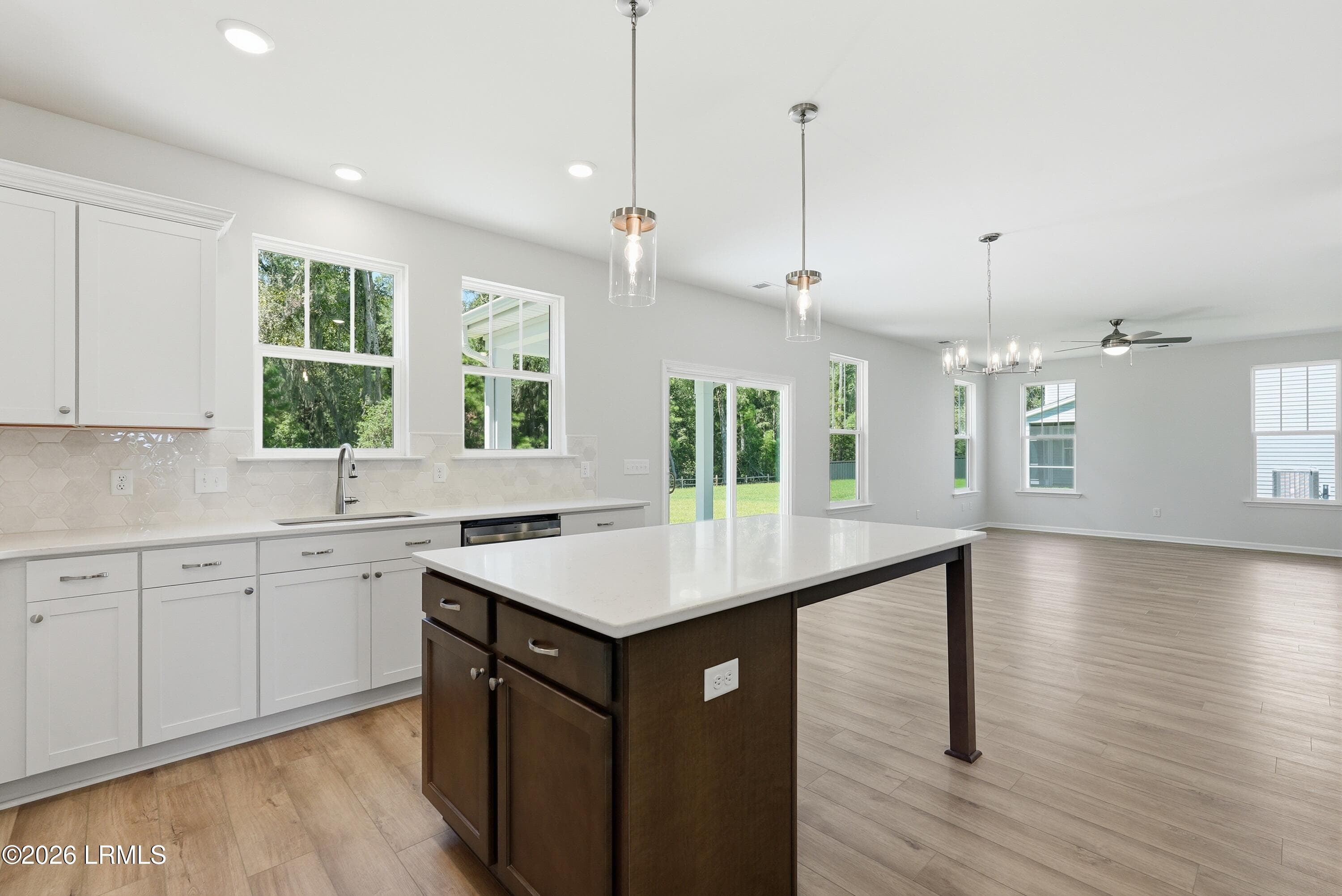 Kitchen and Island - 140 Thistle Lane, Beaufort, SC 29907