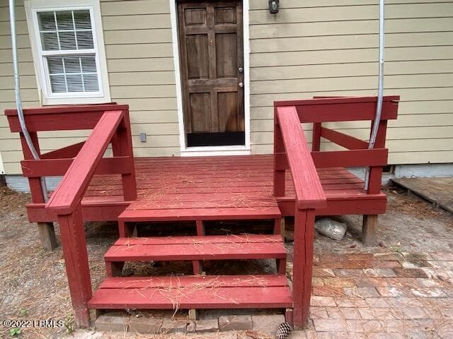 Deck Back - 418 Meritta Avenue, Beaufort, SC 29902