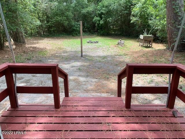 Back Deck - 418 Meritta Avenue, Beaufort, SC 29902