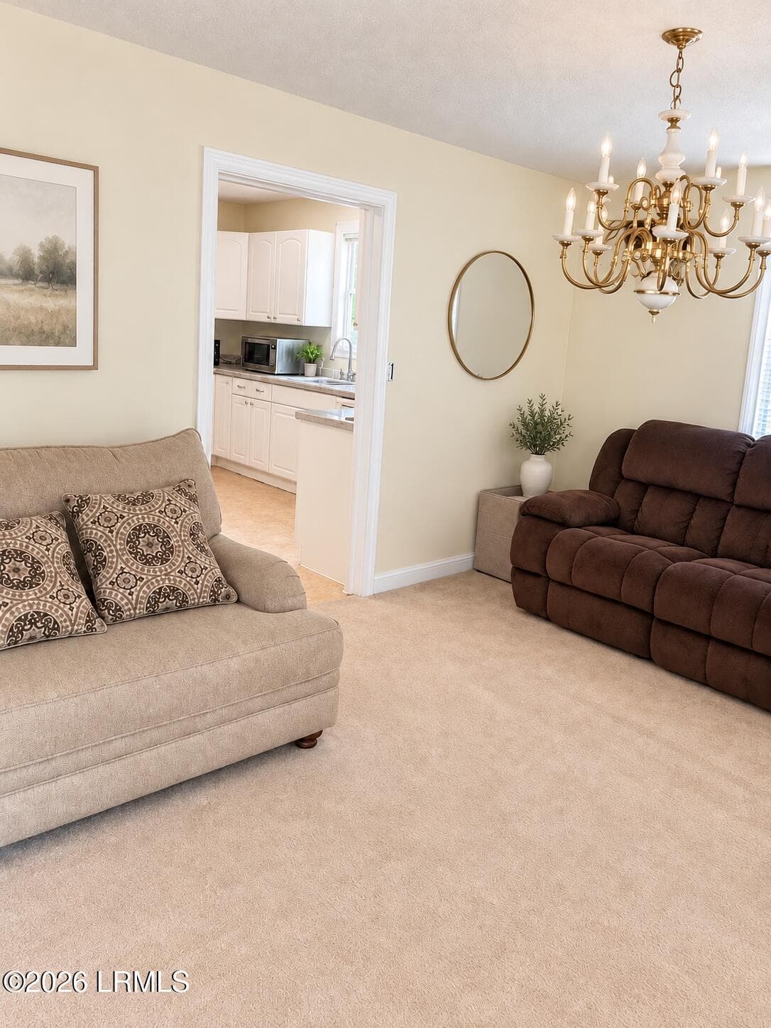 living room - 315 Beech Branch Road, Luray, SC 29932
