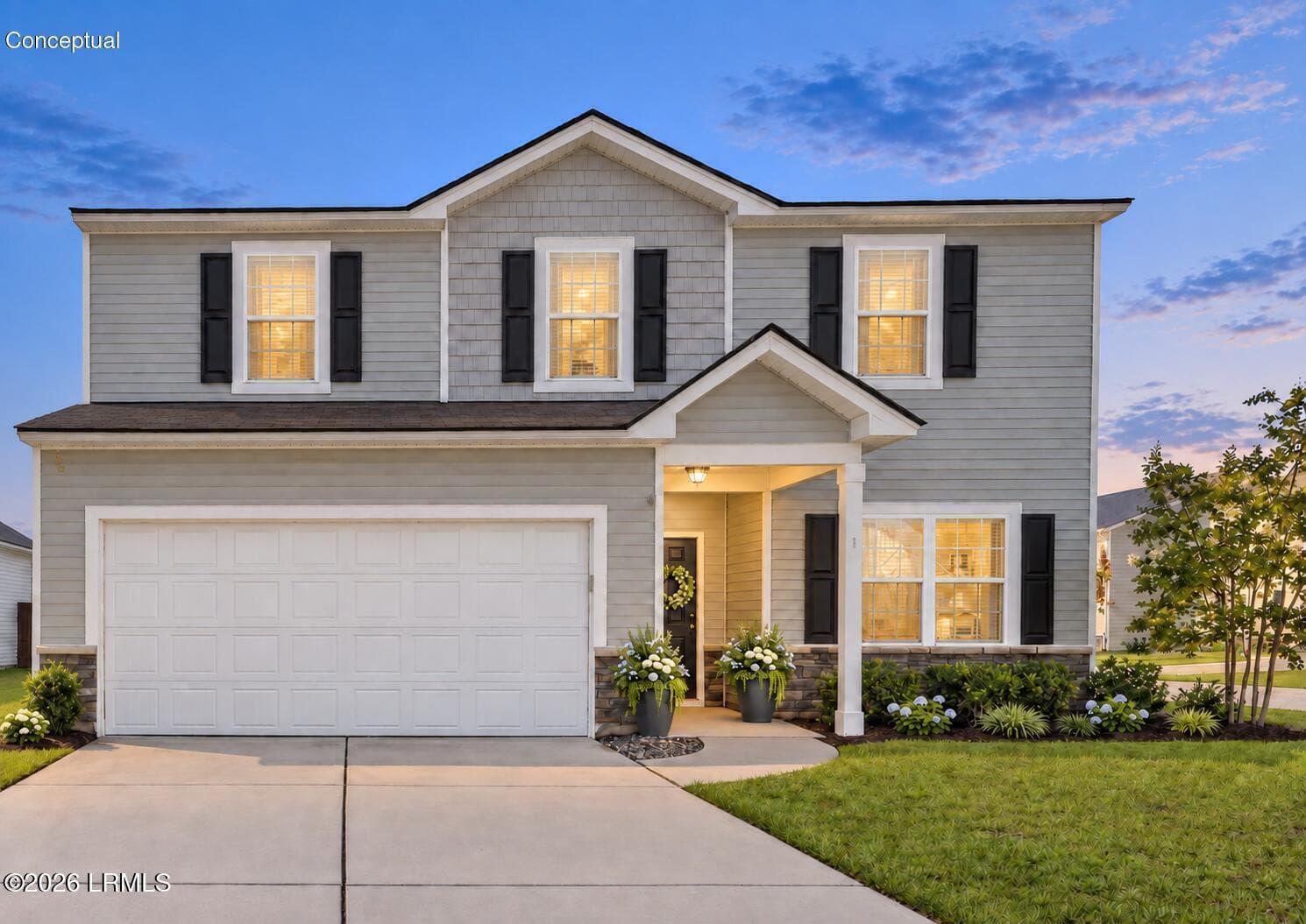 Twilight Exterior - 1 Toxaway Lane, Beaufort, SC 29906
