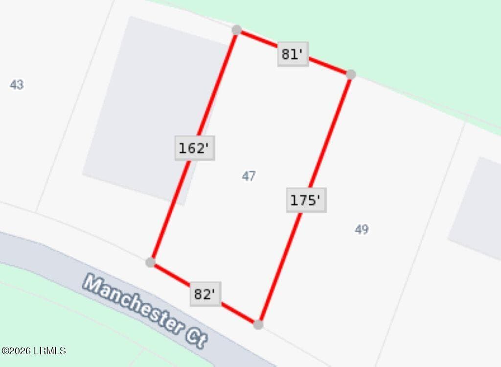 47 MC dim - 47 Manchester Court, Bluffton, SC 29910, Bluffton
