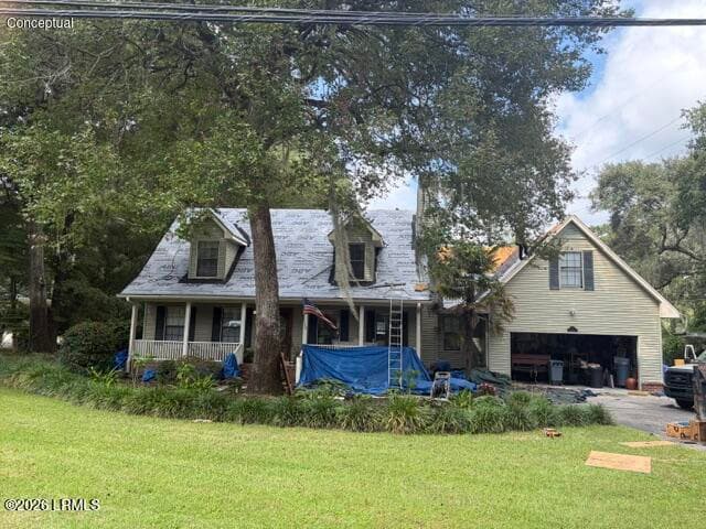 New roof start - 2 Audubon Road, Beaufort, SC 29907