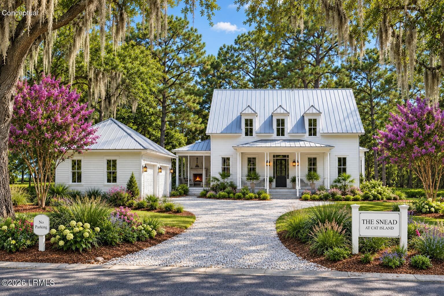 Snead Conceptual Front View II - Tbd Lot 29 Addison Road, Beaufort, SC 29907