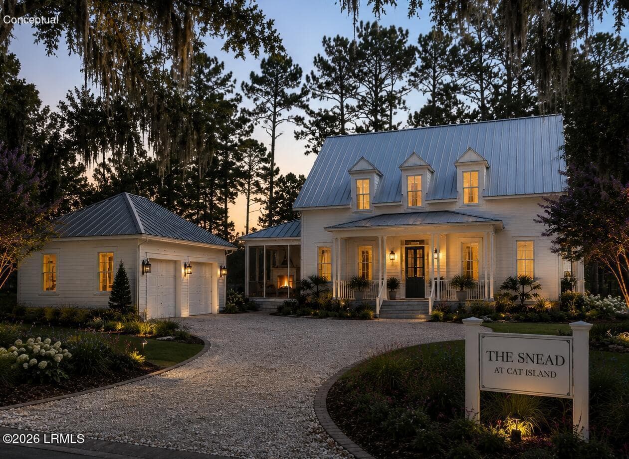 Snead Twilight View Conceptual 1 - Tbd Lot 29 Addison Road, Beaufort, SC 29907