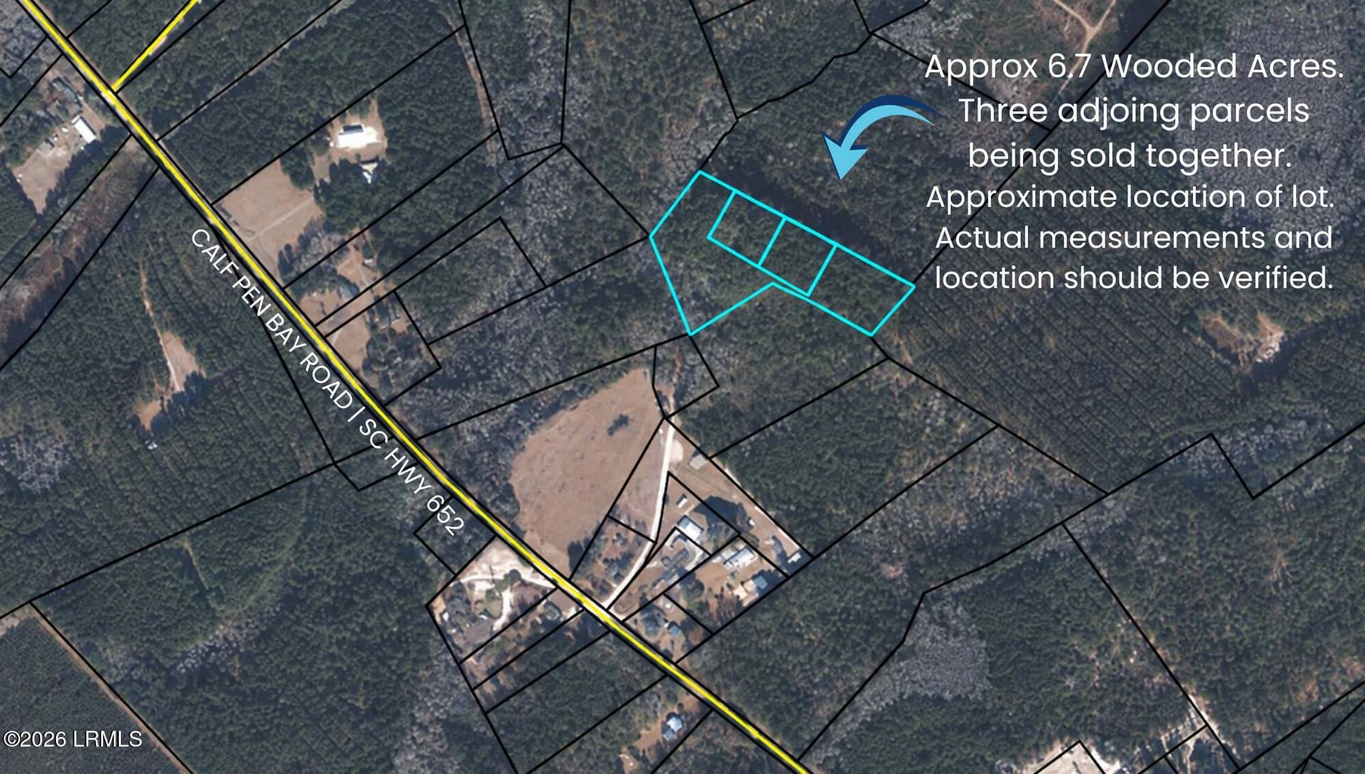 Tbd Calf Pen Bay Road, Pineland, SC 29934