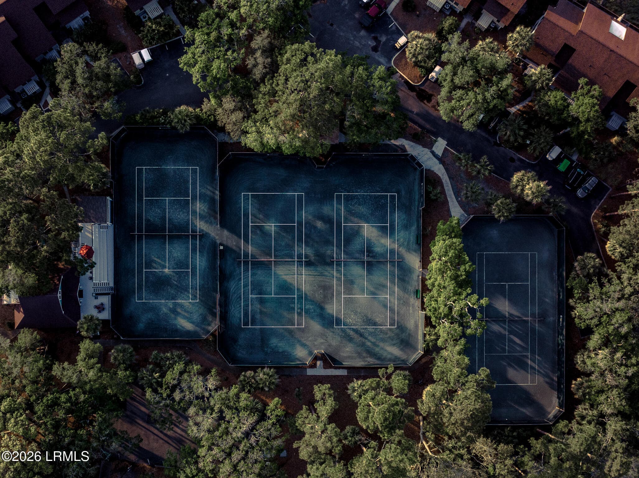 Fripp Tennis Courts - 703 Sea Dragon Lane, Fripp Island, SC 29920, Fripp Island