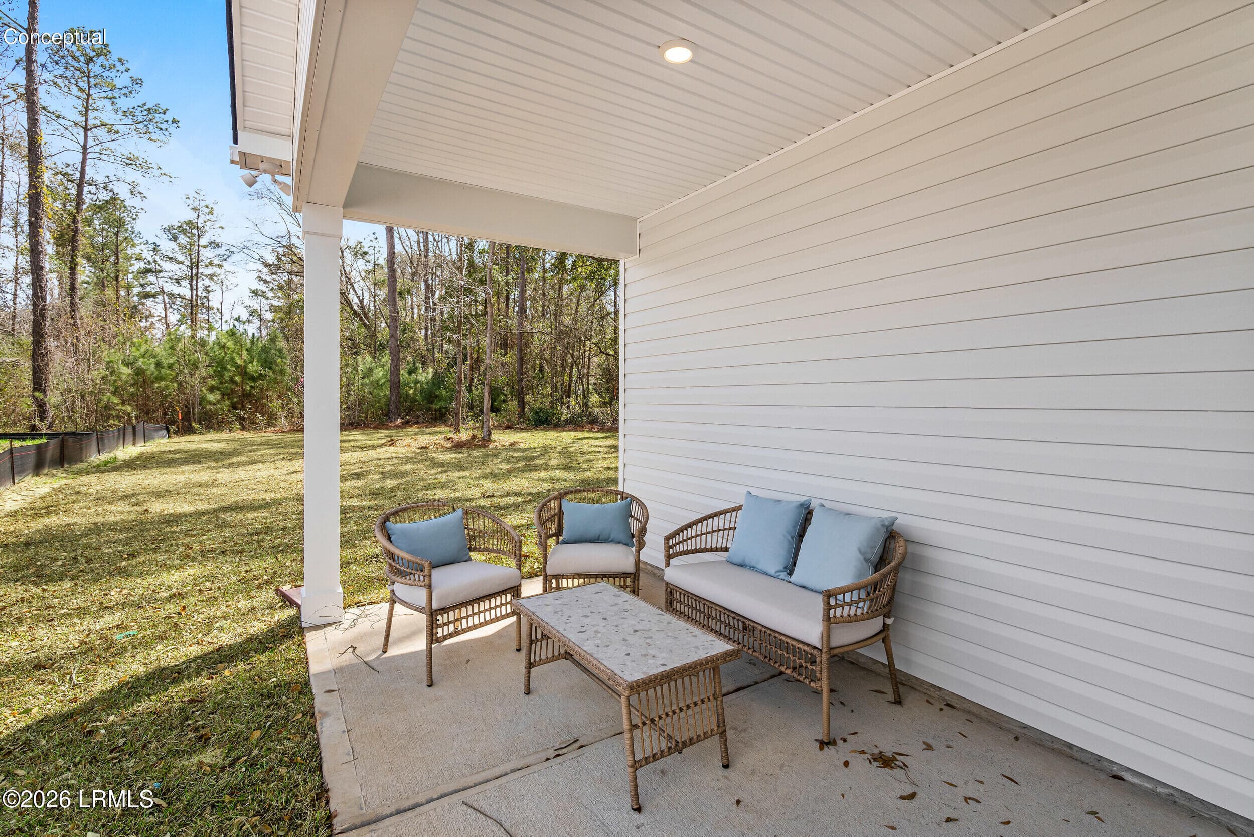 PS Hawthorne Covered Porch - 102 Jinks Street, Yemassee, SC 29945, Yemassee