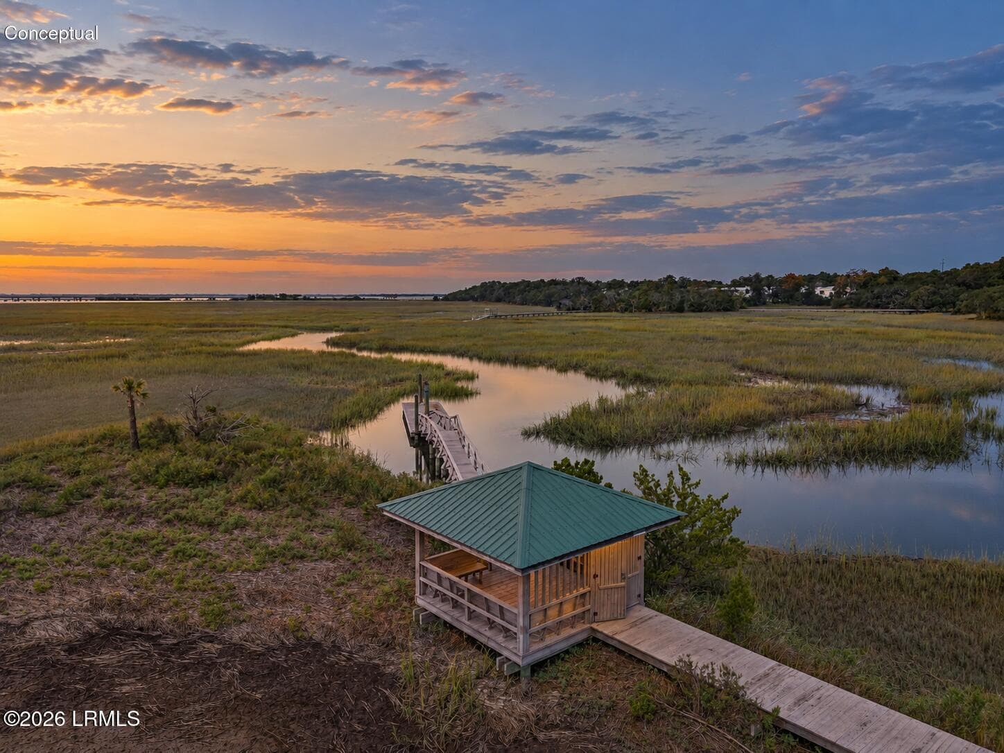 Conceptual Twilight - 149 Willow Point Road, Beaufort, SC 29906, Beaufort