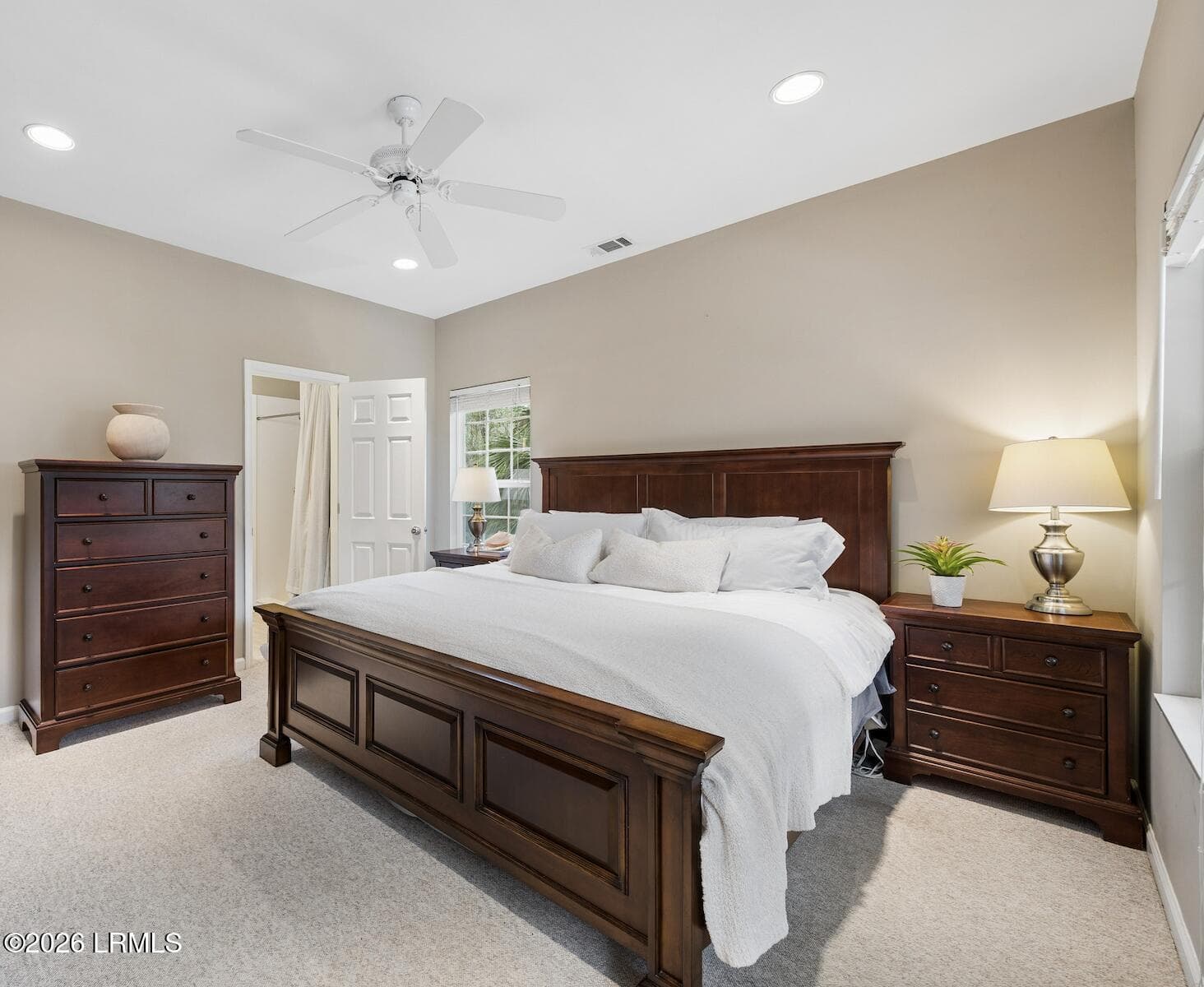 Primary Suite Bedroom - 703 Sea Dragon Lane, Fripp Island, SC 29920, Fripp Island