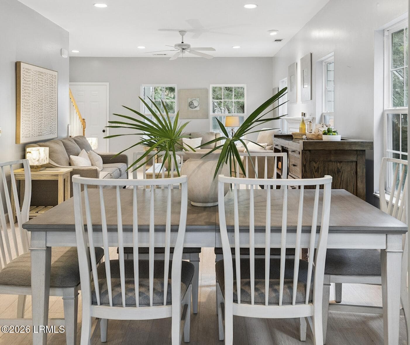 Dining & Living Room - 703 Sea Dragon Lane, Fripp Island, SC 29920, Fripp Island