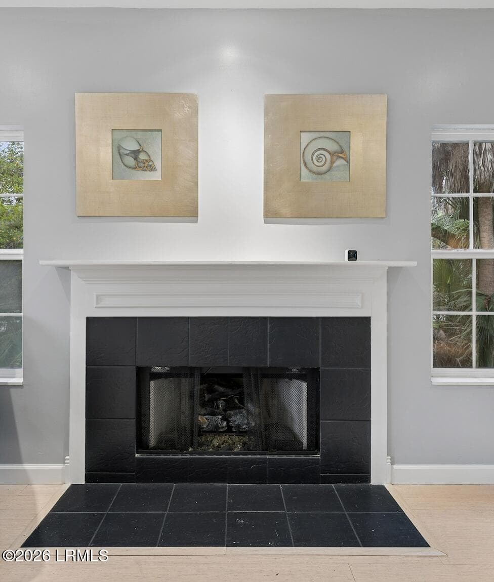 Gas Fire Place - 703 Sea Dragon Lane, Fripp Island, SC 29920, Fripp Island
