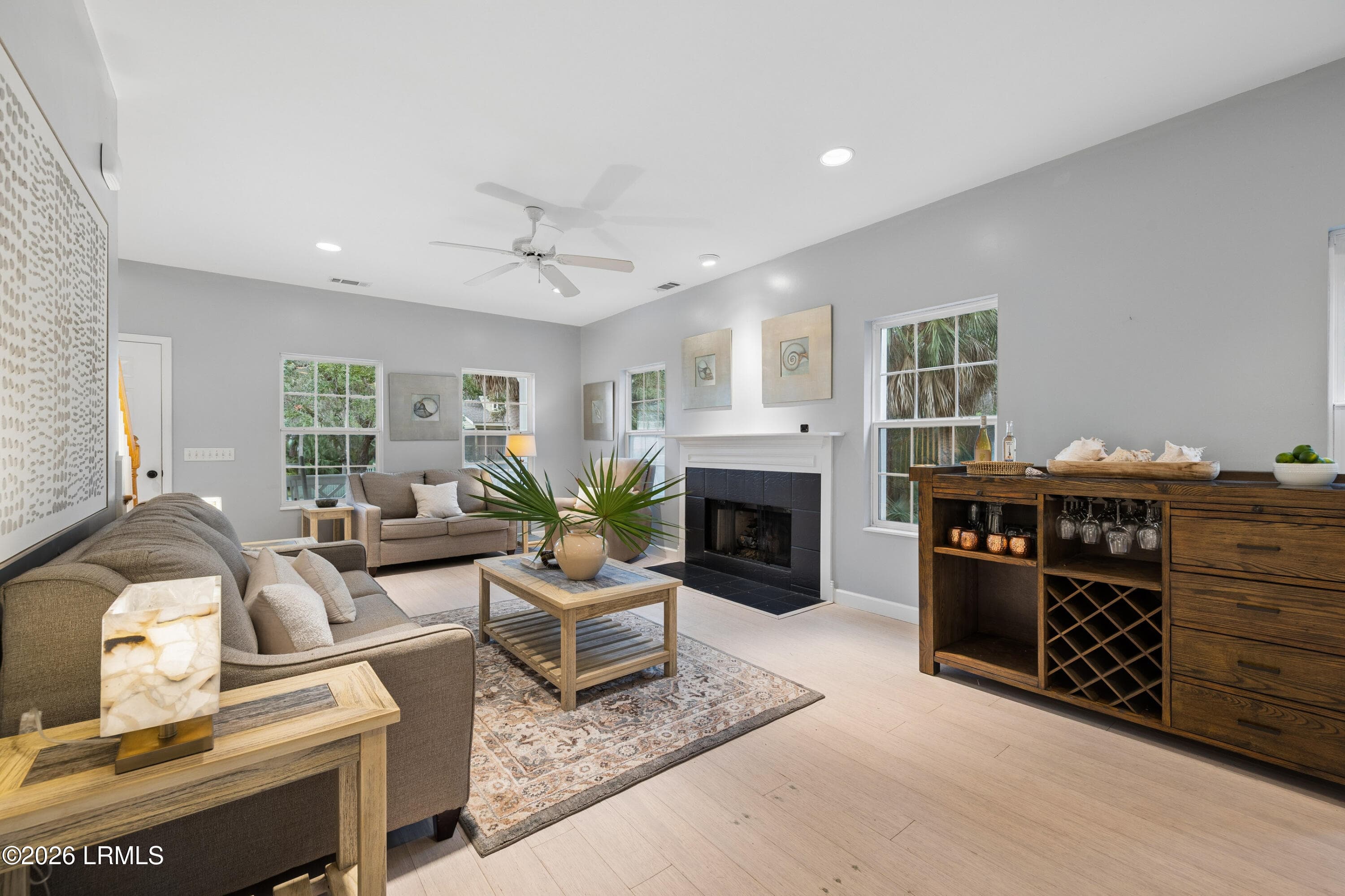 Living Room - 703 Sea Dragon Lane, Fripp Island, SC 29920, Fripp Island