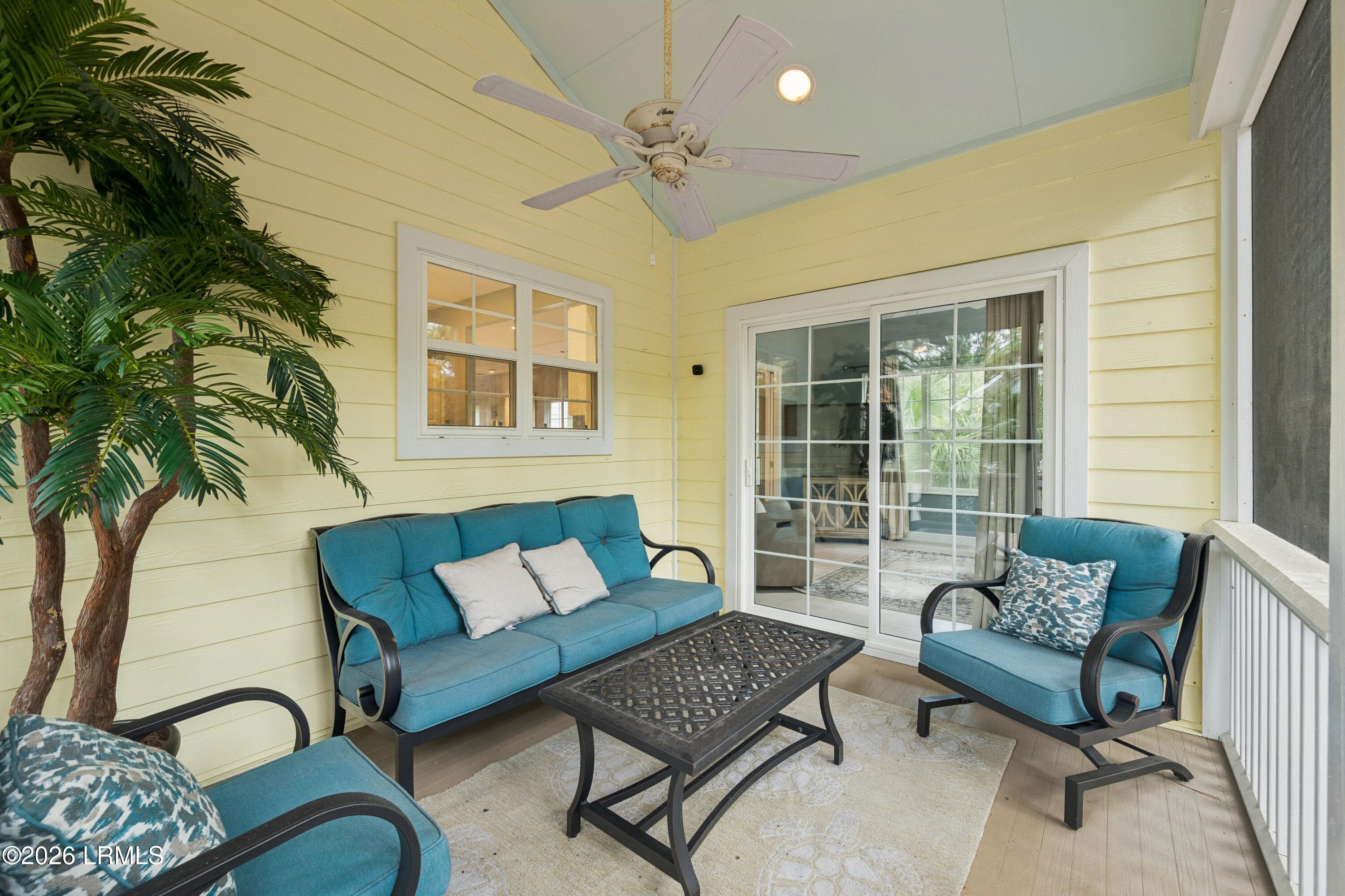 Screened Back Porch - 703 Sea Dragon Lane, Fripp Island, SC 29920, Fripp Island