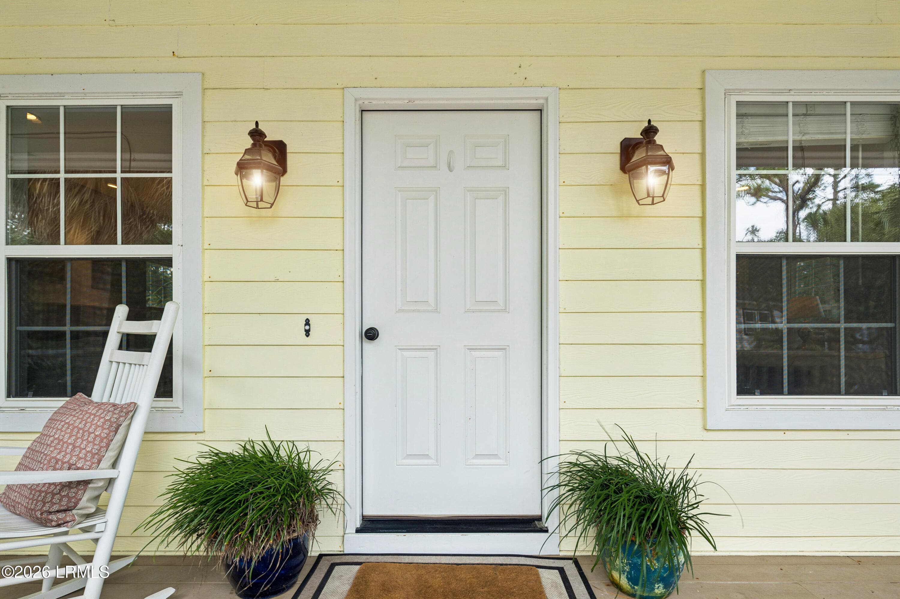 Front Porch Entry - 703 Sea Dragon Lane, Fripp Island, SC 29920, Fripp Island