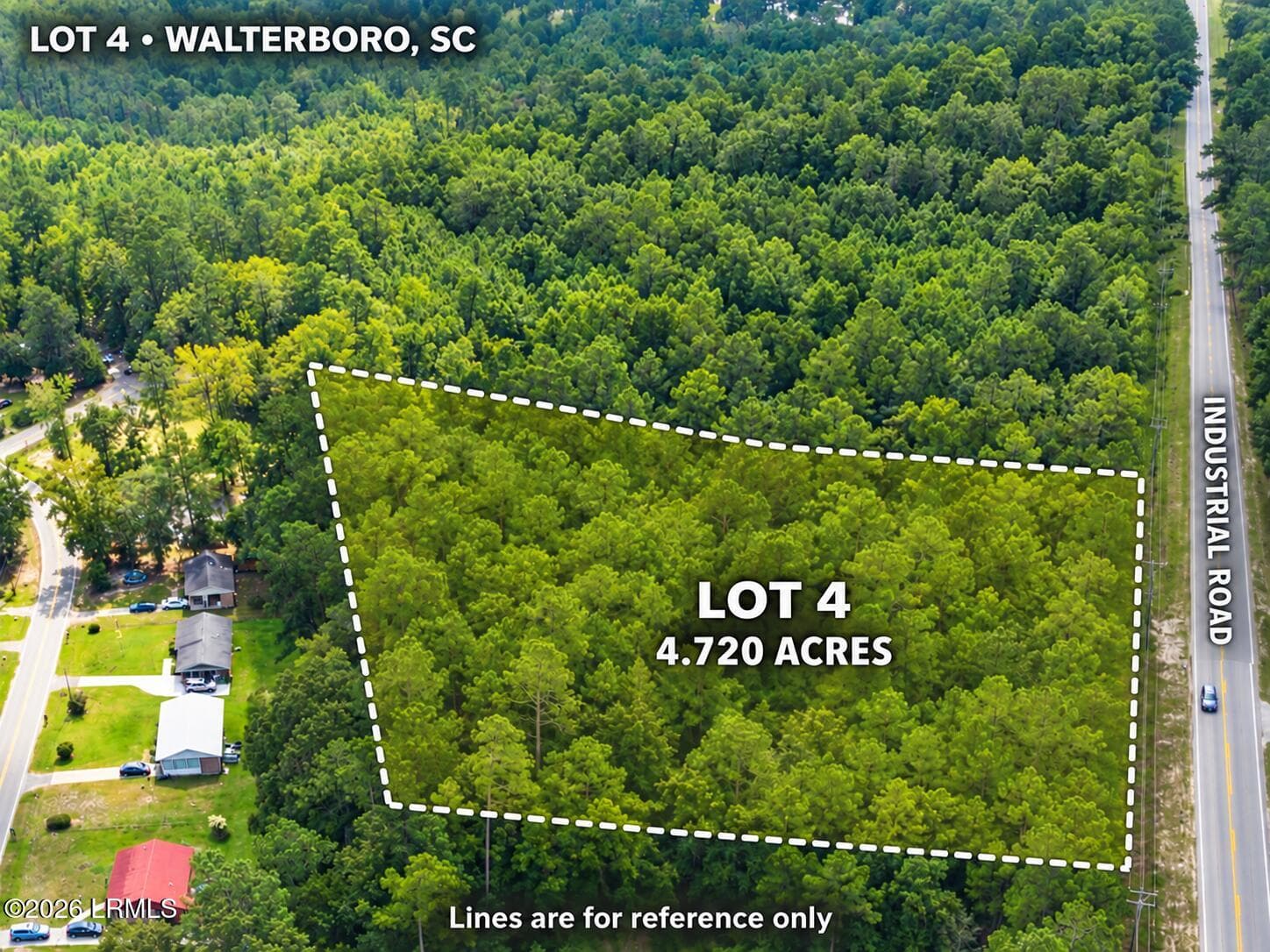Lot 4 Aerial - Tbd Lot 4 Industrial Road, Walterboro, SC 29488, Walterboro