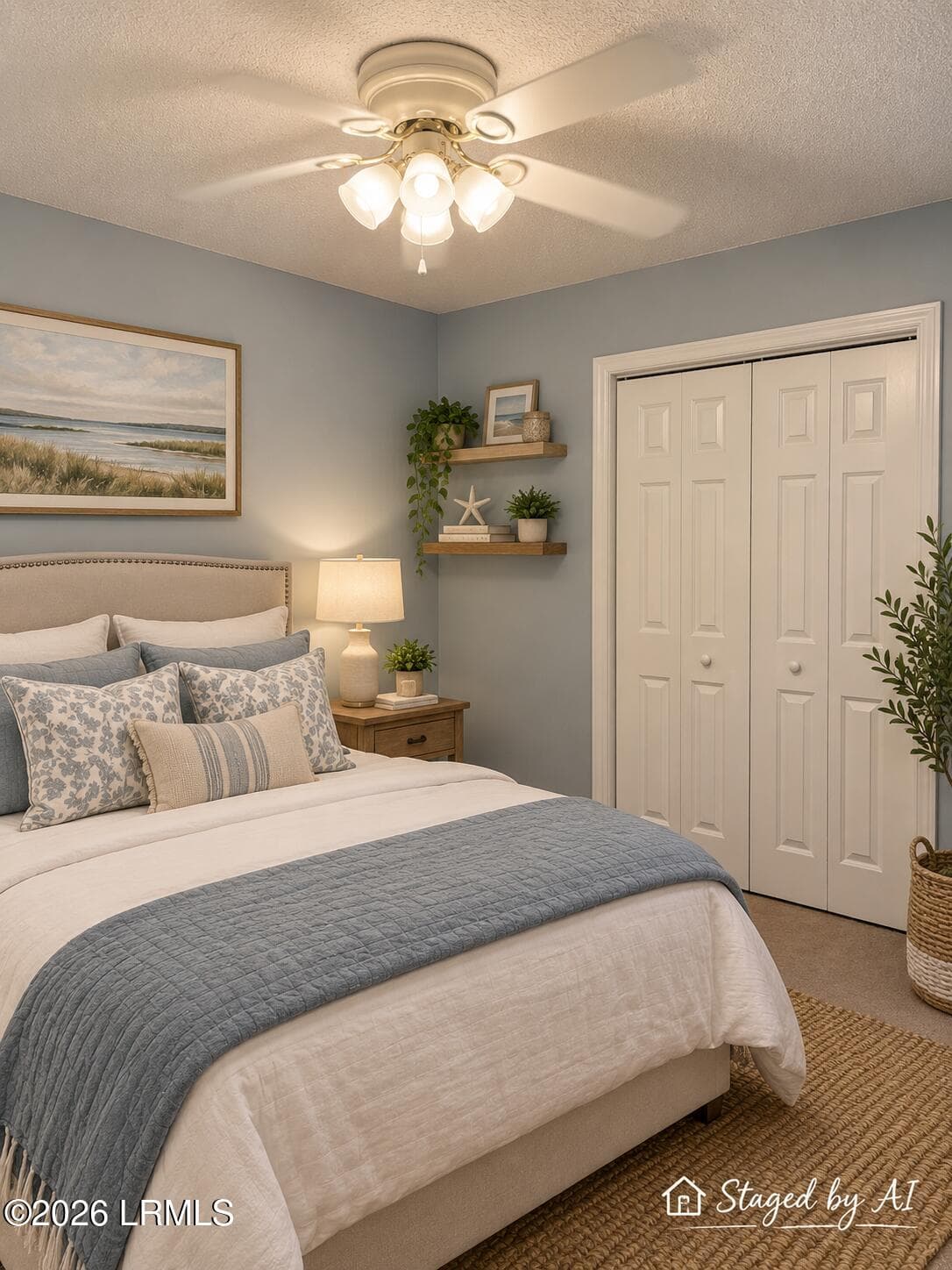 Bedroom 2 Virtually Staged - 418 Mccormack Avenue, Ridgeland, SC 29936, Ridgeland