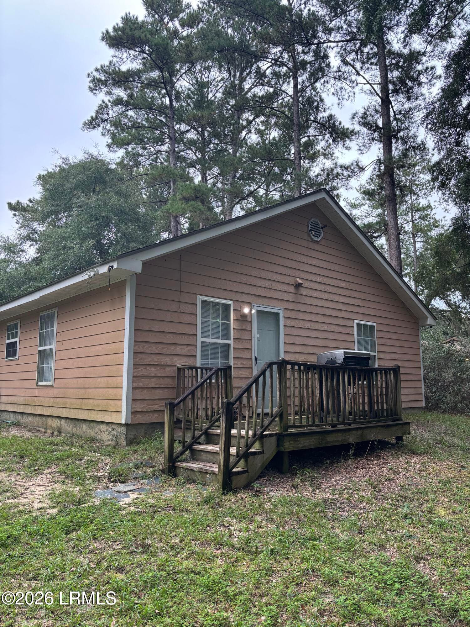 Rear Entrance with Deck - 418 Mccormack Avenue, Ridgeland, SC 29936, Ridgeland