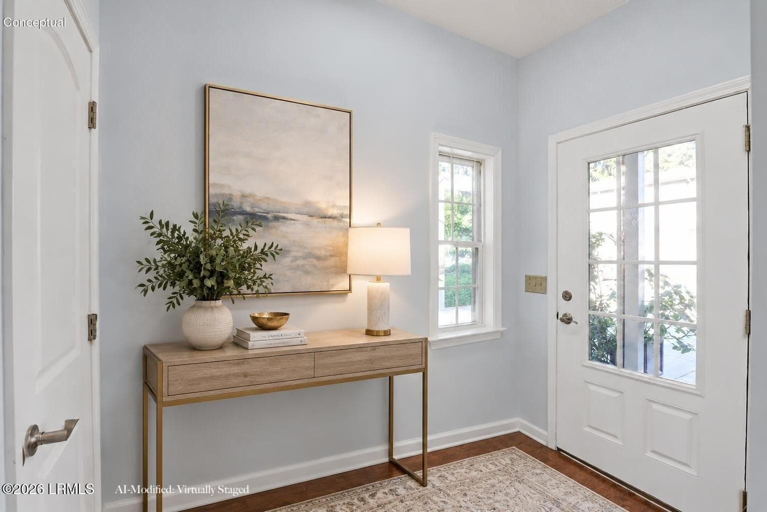 1737 AI label staged foyer jpg 2 - 910 Abbey Glen Way, Hardeeville, SC 29927, Hardeeville