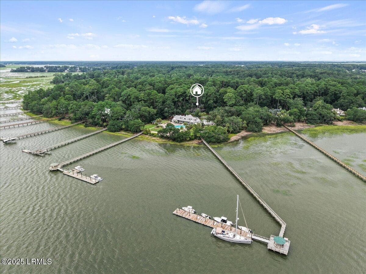 44-Aerial - 1 River Club Court, Okatie, SC 29909