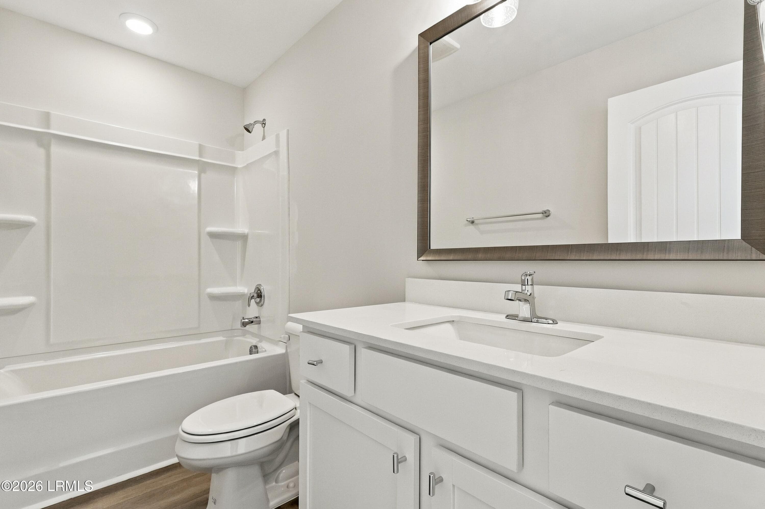 Hall bathroom - 397 Conifer Street, Hardeeville, SC 29927