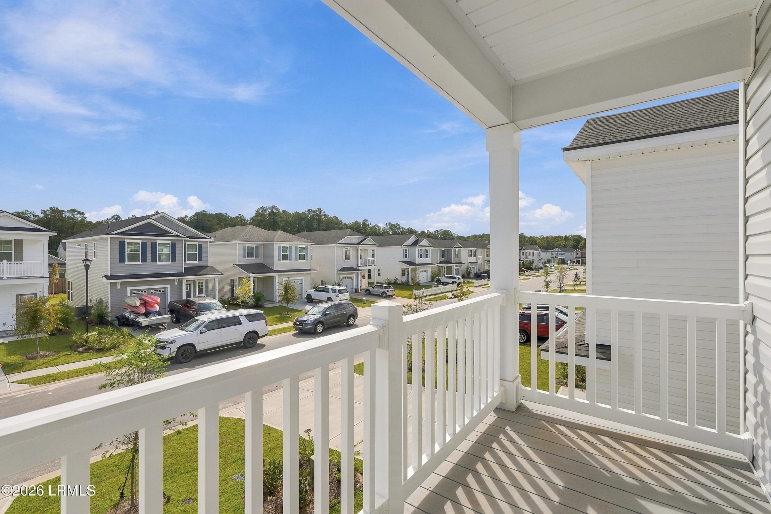 balcony view - 371 Conifer Street, Hardeeville, SC 29927
