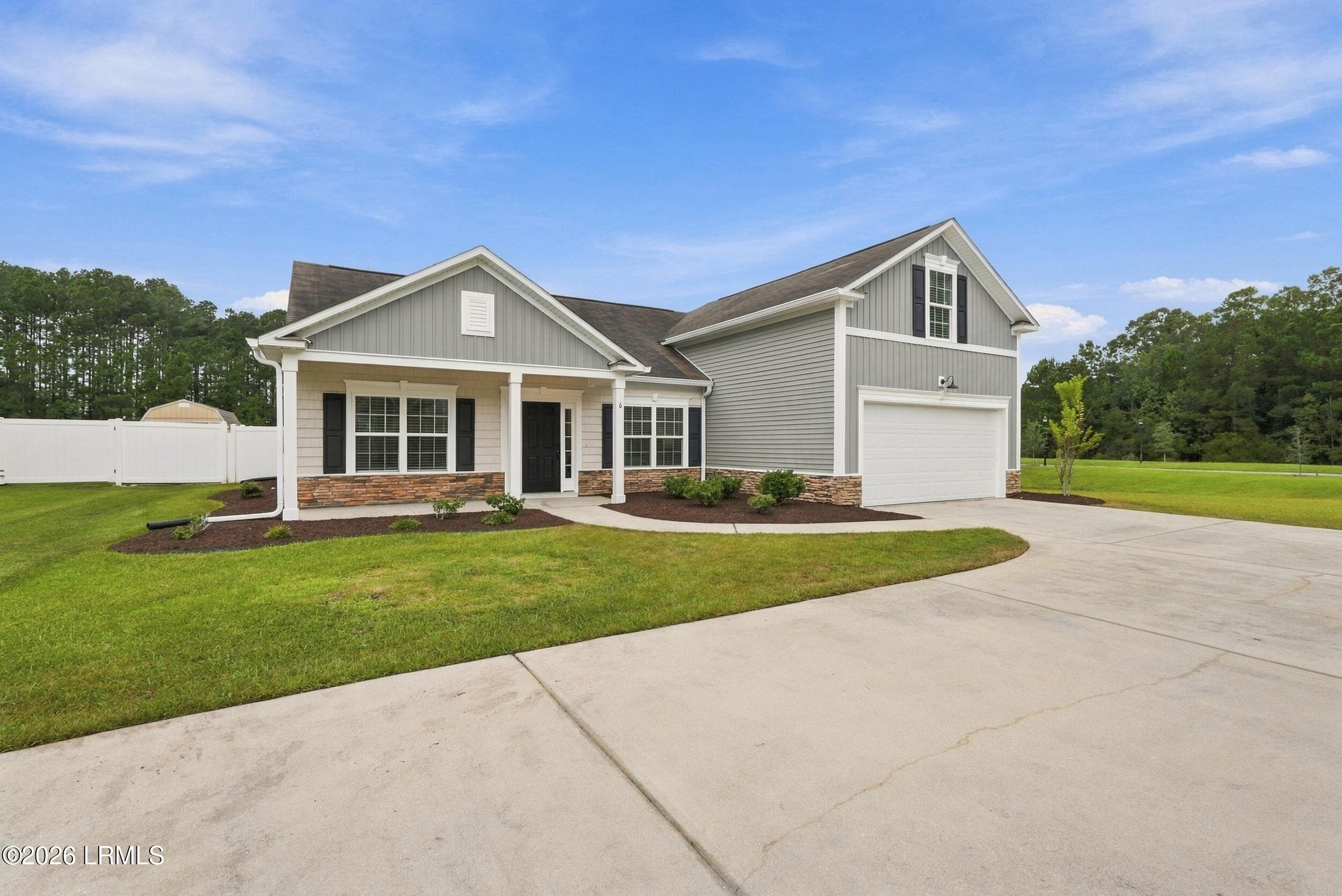 extended driveway - 6 Wolf Creek Cove, Bluffton, SC 29910, Bluffton