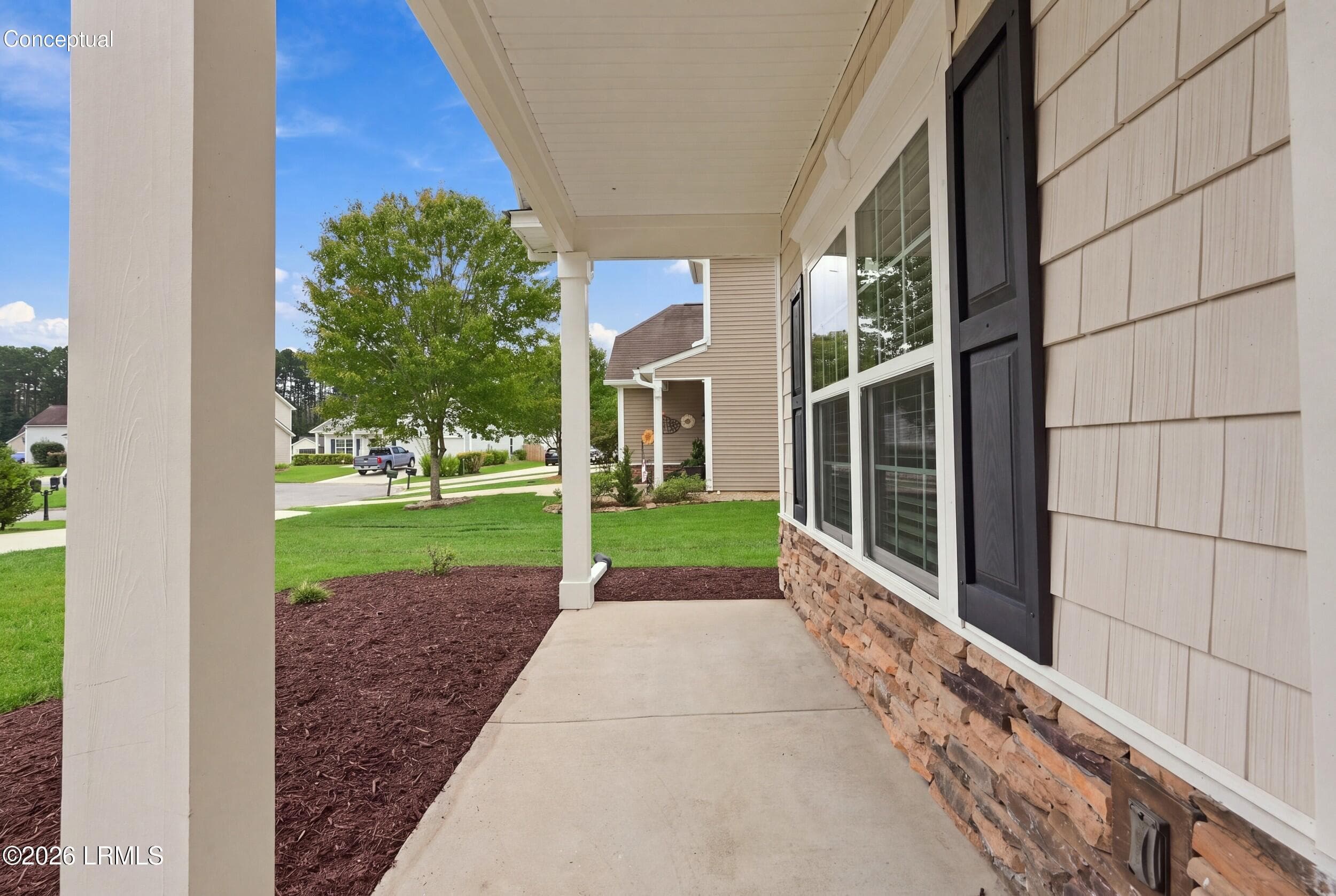 front porch - 6 Wolf Creek Cove, Bluffton, SC 29910, Bluffton