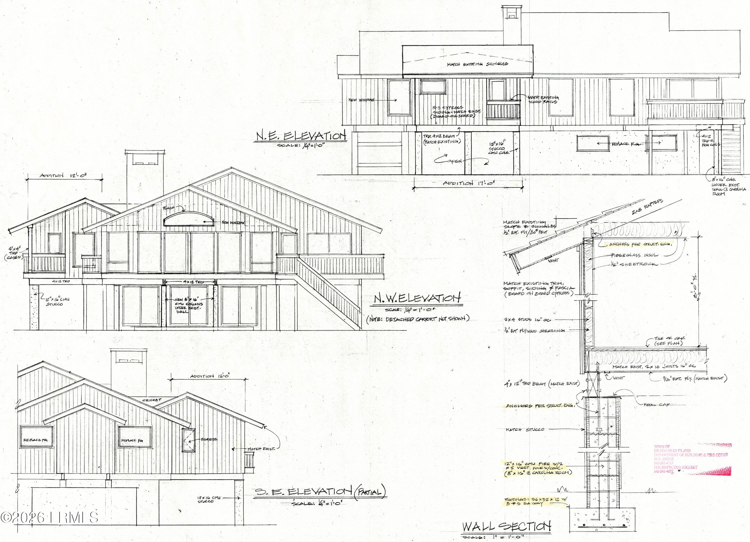 Ext. Elevation - 18 Nautilas Road, Hilton Head Island, SC 29928, Hilton Head Island