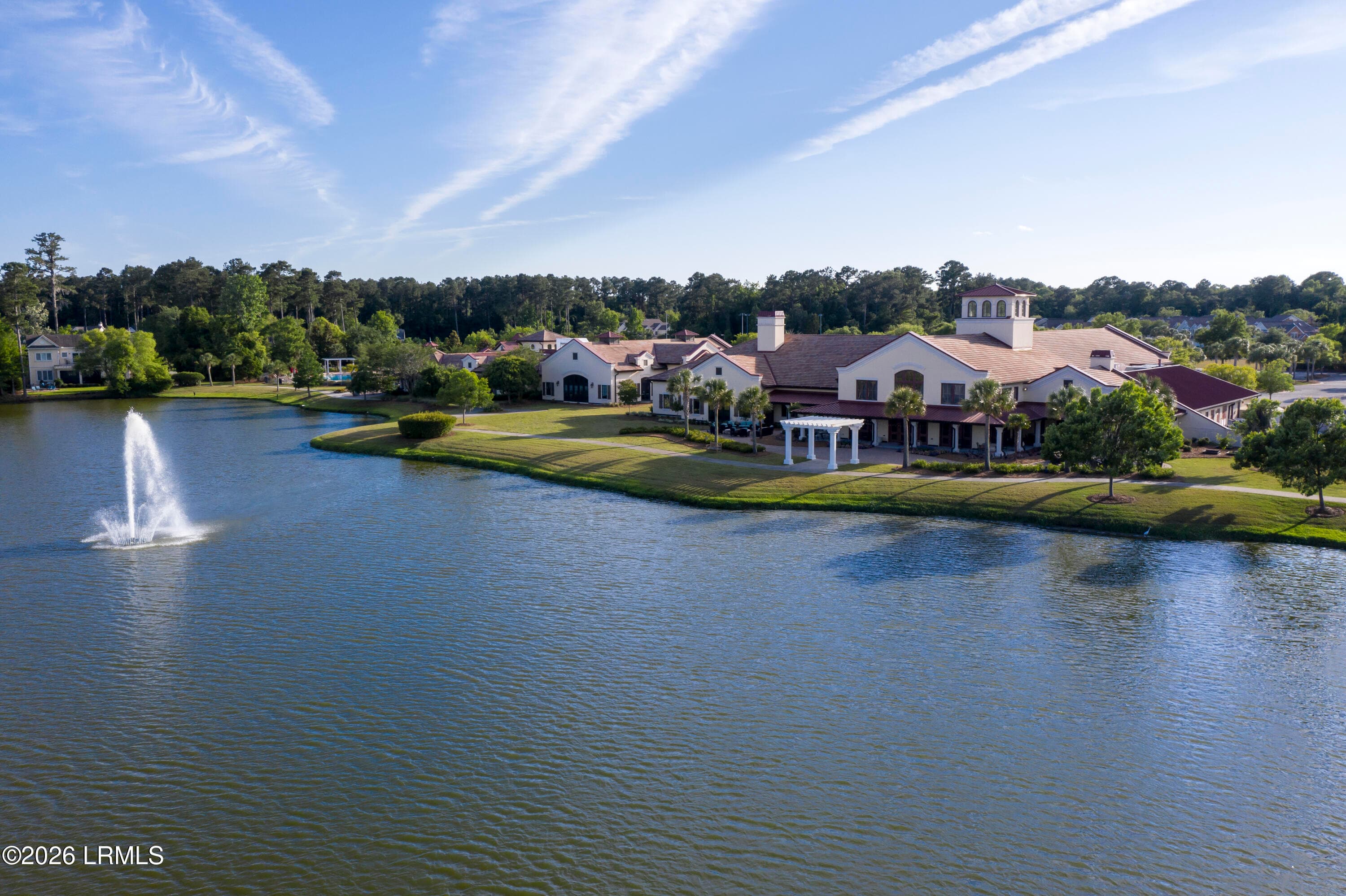 aerial community clubhouse - 91 Farnsleigh Avenue, Bluffton, SC 29910