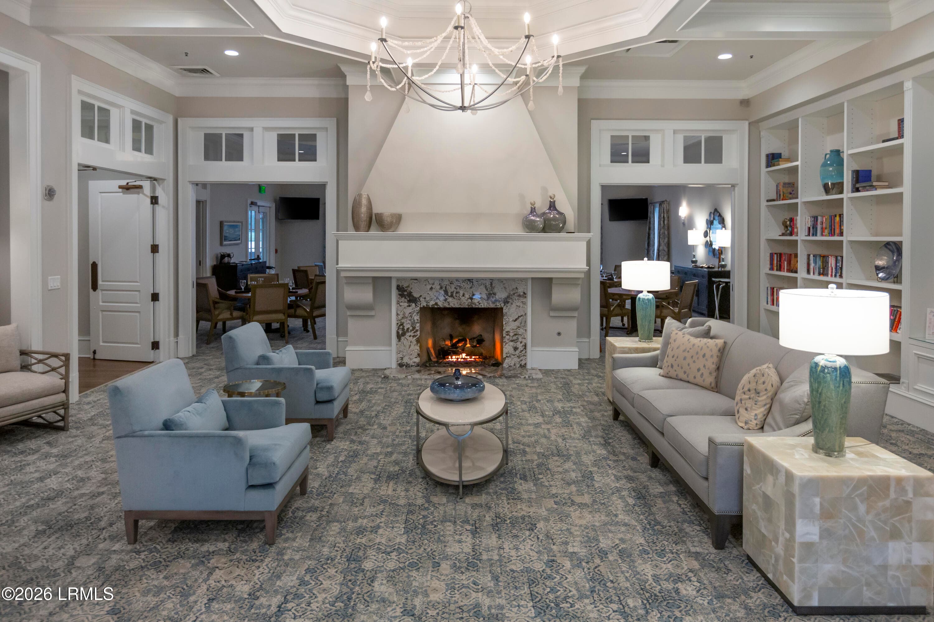 Clubhouse Library - 91 Farnsleigh Avenue, Bluffton, SC 29910