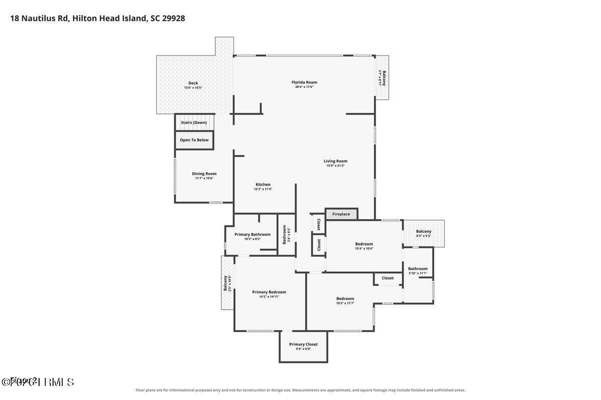MLS Floor-2 - 18 Nautilas Road, Hilton Head Island, SC 29928, Hilton Head Island