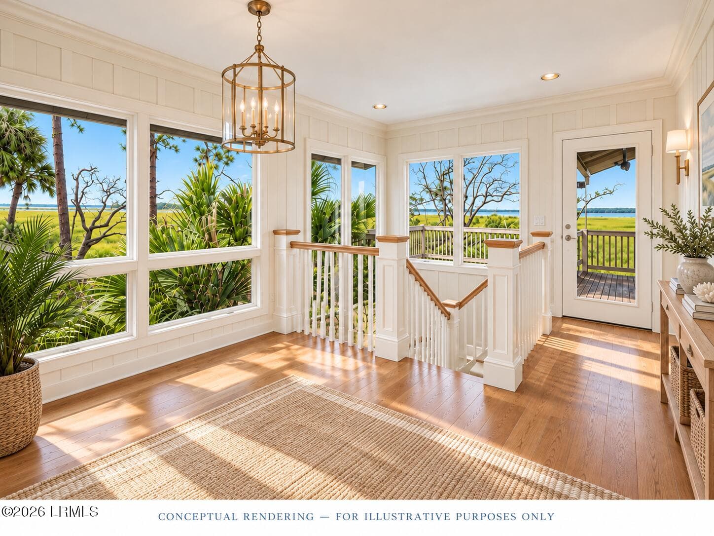 Sunlit Coastal Landing with Marsh Views - 18 Nautilas Road, Hilton Head Island, SC 29928, Hilton Head Island