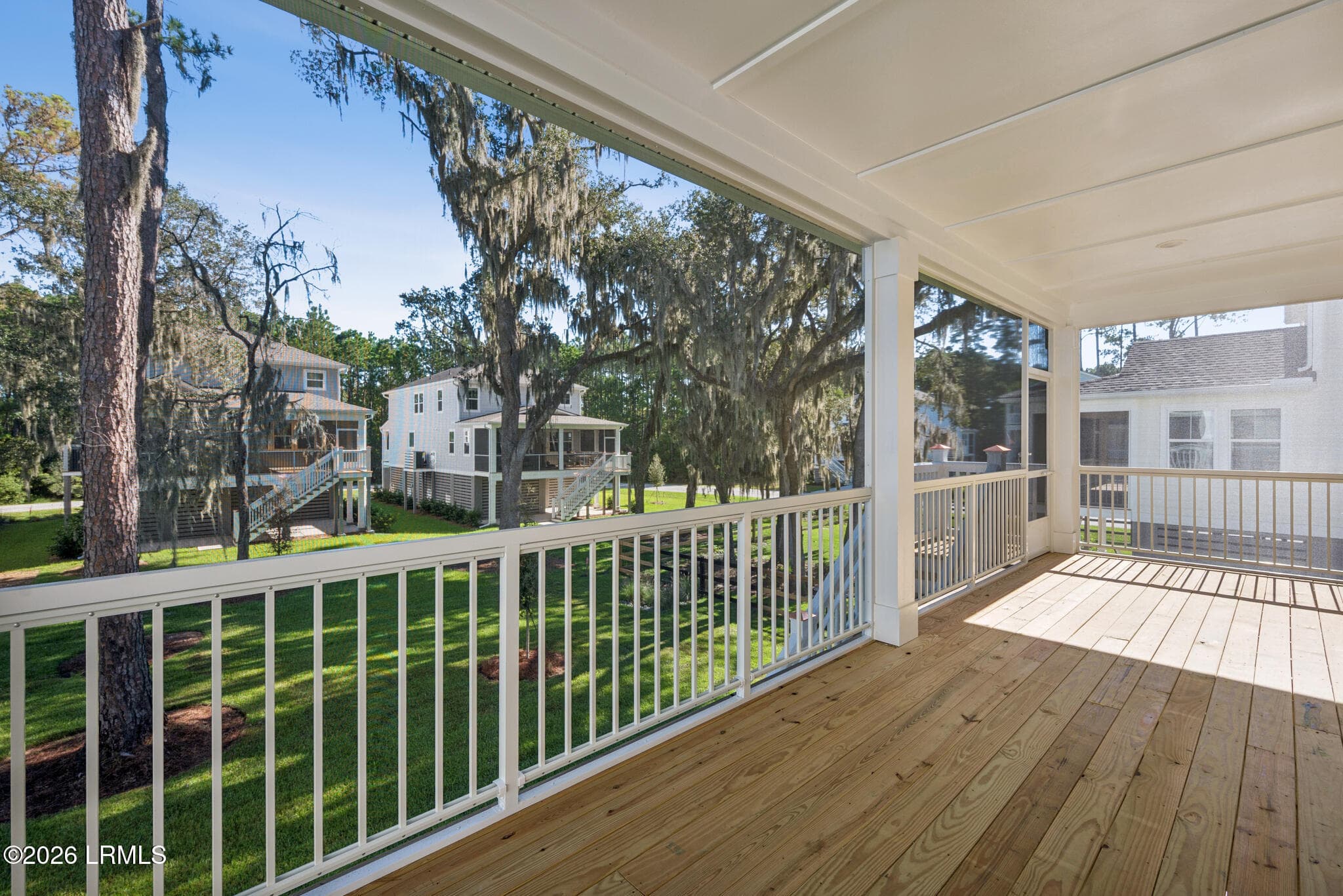 Extended screened deck - 162 Secession Drive, Beaufort, SC 29907