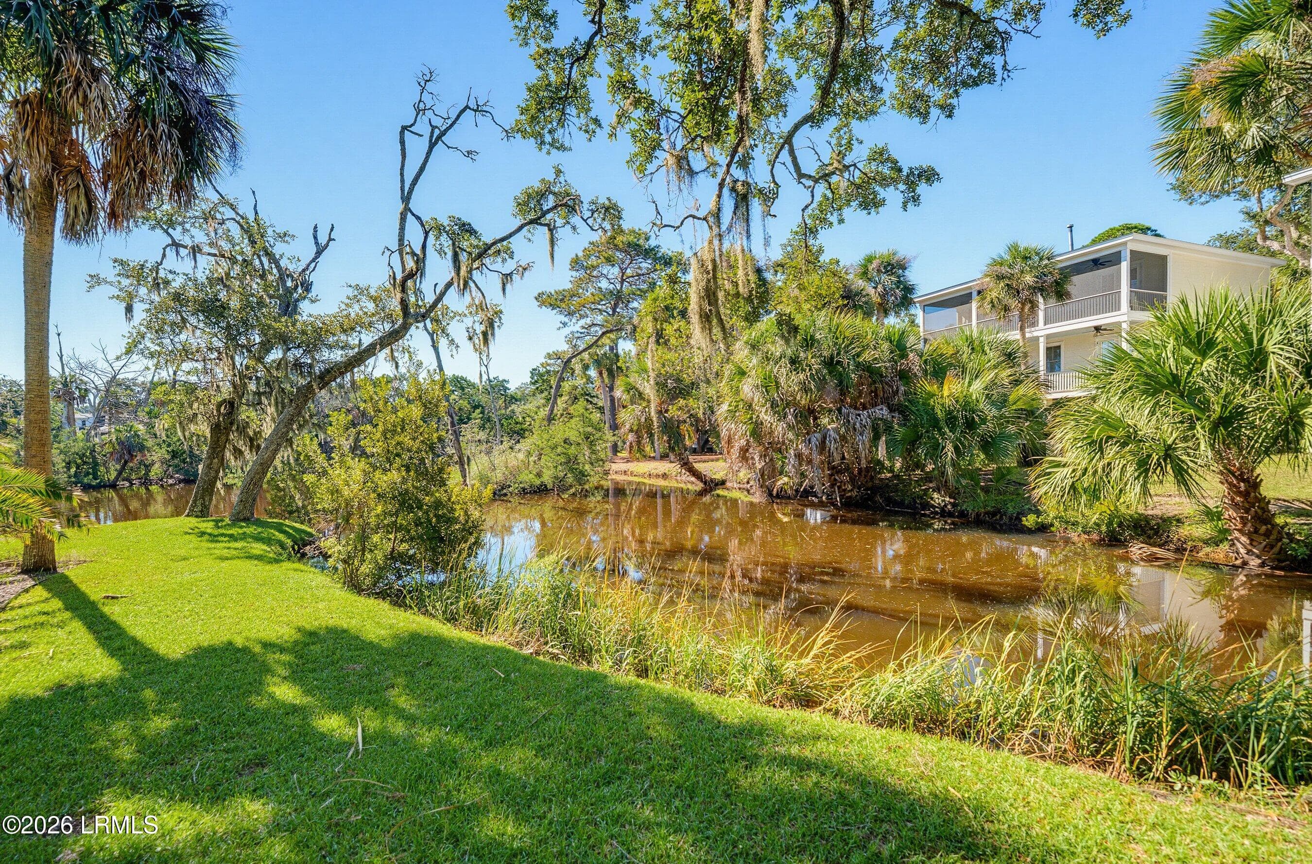 Lake view - 107 Sea Otter Lane, Fripp Island, SC 29920