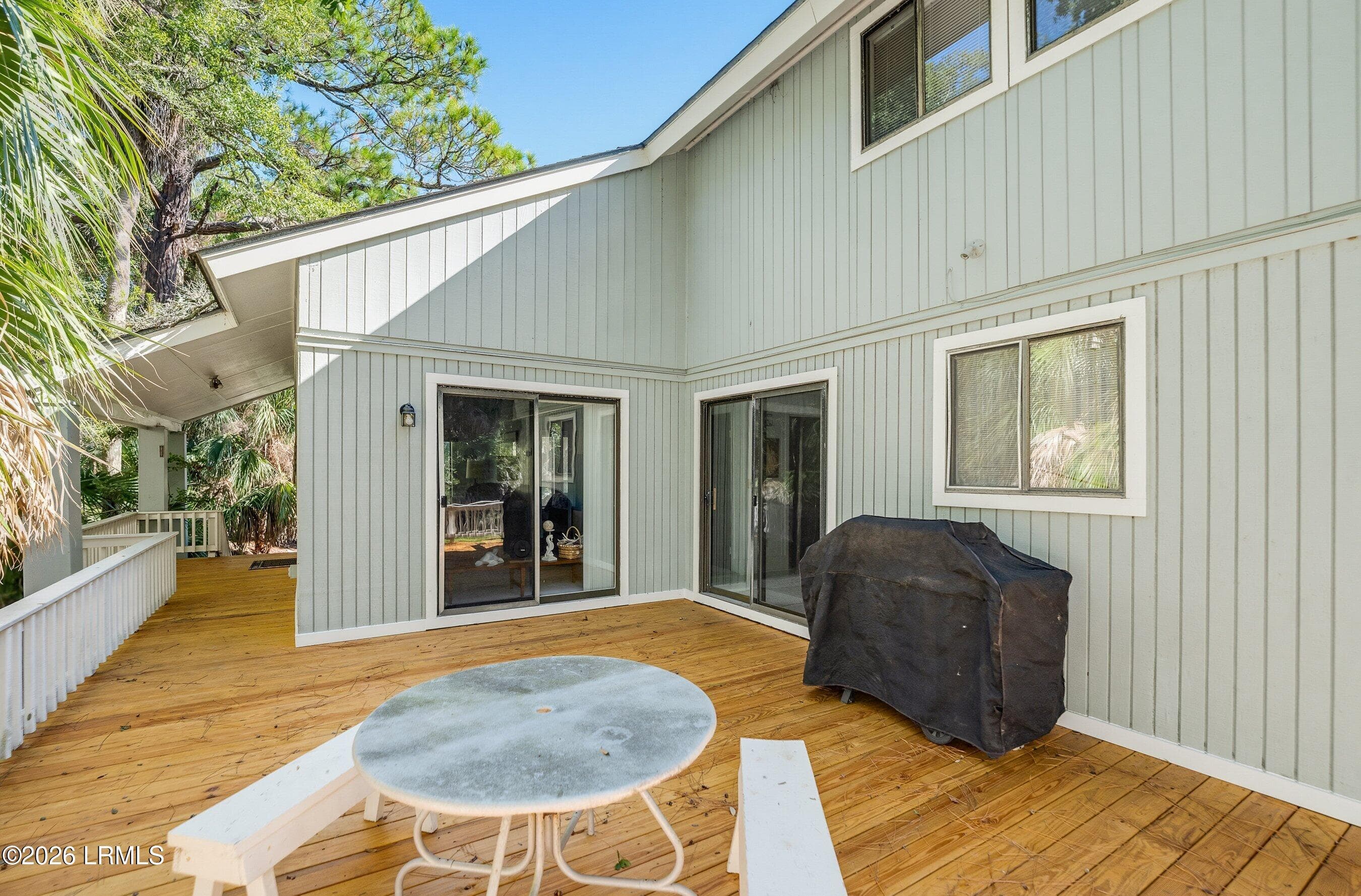 Spacious new deck - 107 Sea Otter Lane, Fripp Island, SC 29920