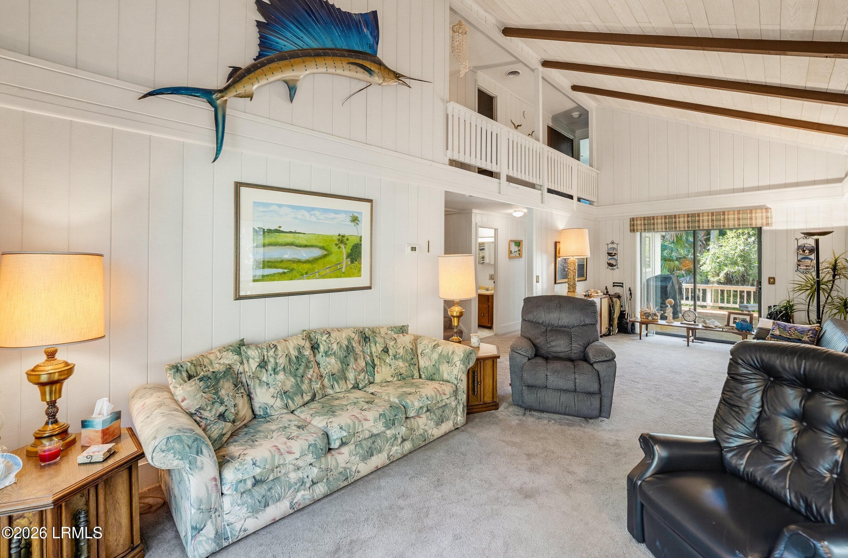 Family room - 107 Sea Otter Lane, Fripp Island, SC 29920