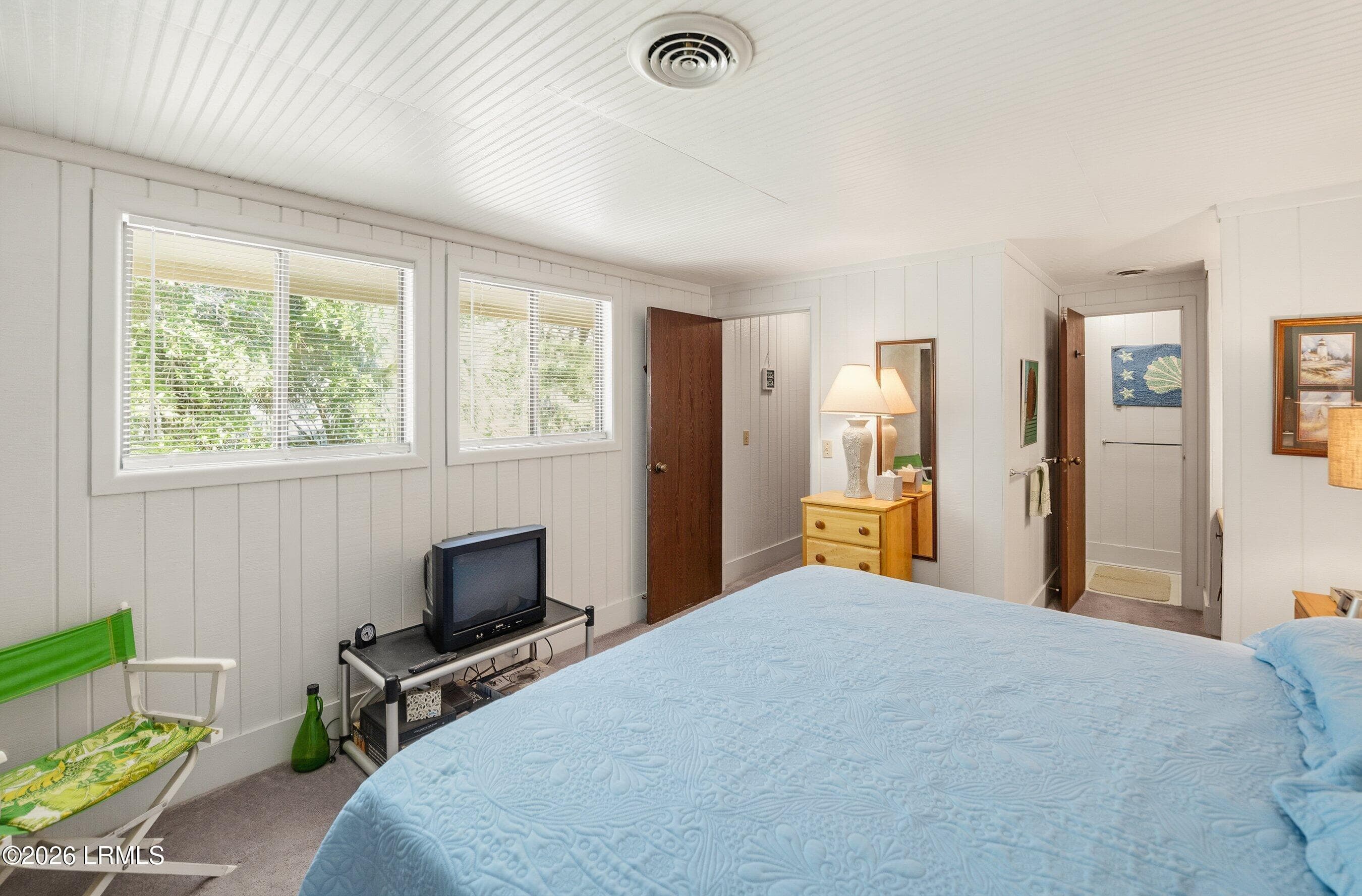 Primary bedroom - 107 Sea Otter Lane, Fripp Island, SC 29920