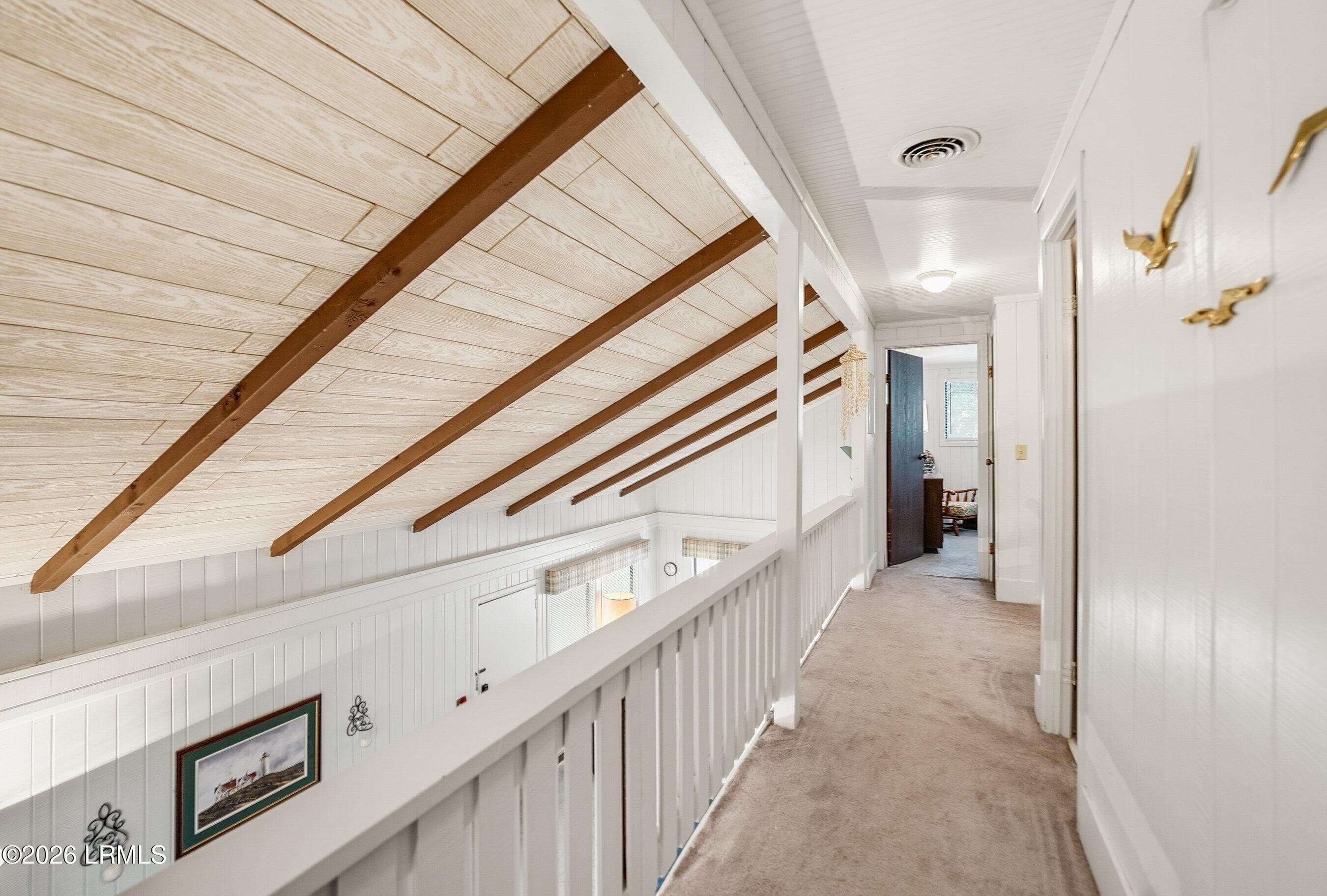 Soaring vaulted ceiling - 107 Sea Otter Lane, Fripp Island, SC 29920