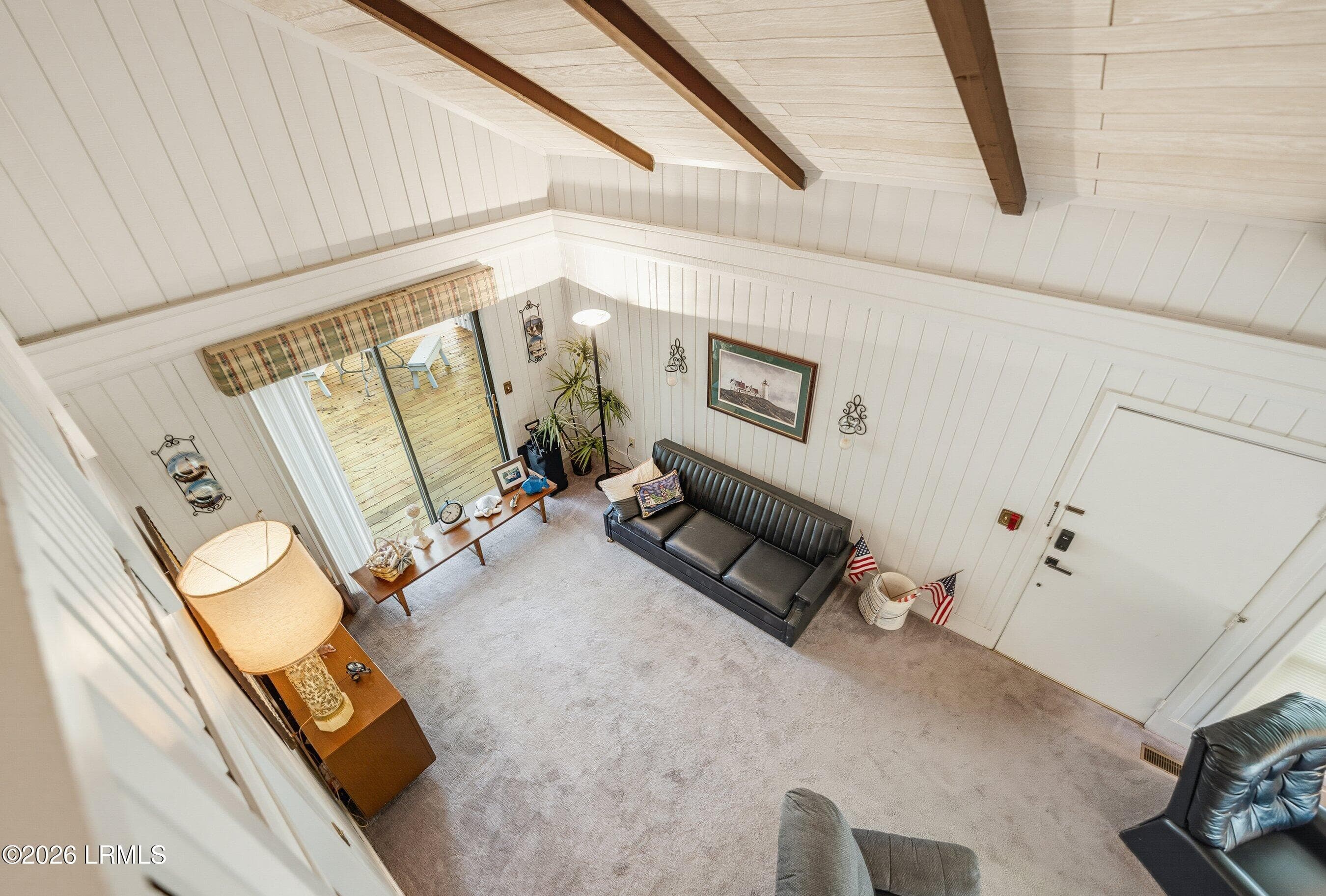 Soaring vaulted ceiling - 107 Sea Otter Lane, Fripp Island, SC 29920