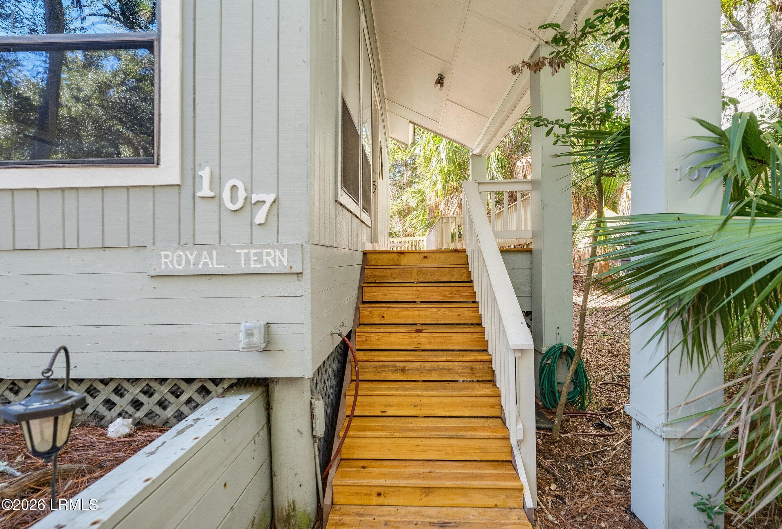 New front steps - 107 Sea Otter Lane, Fripp Island, SC 29920