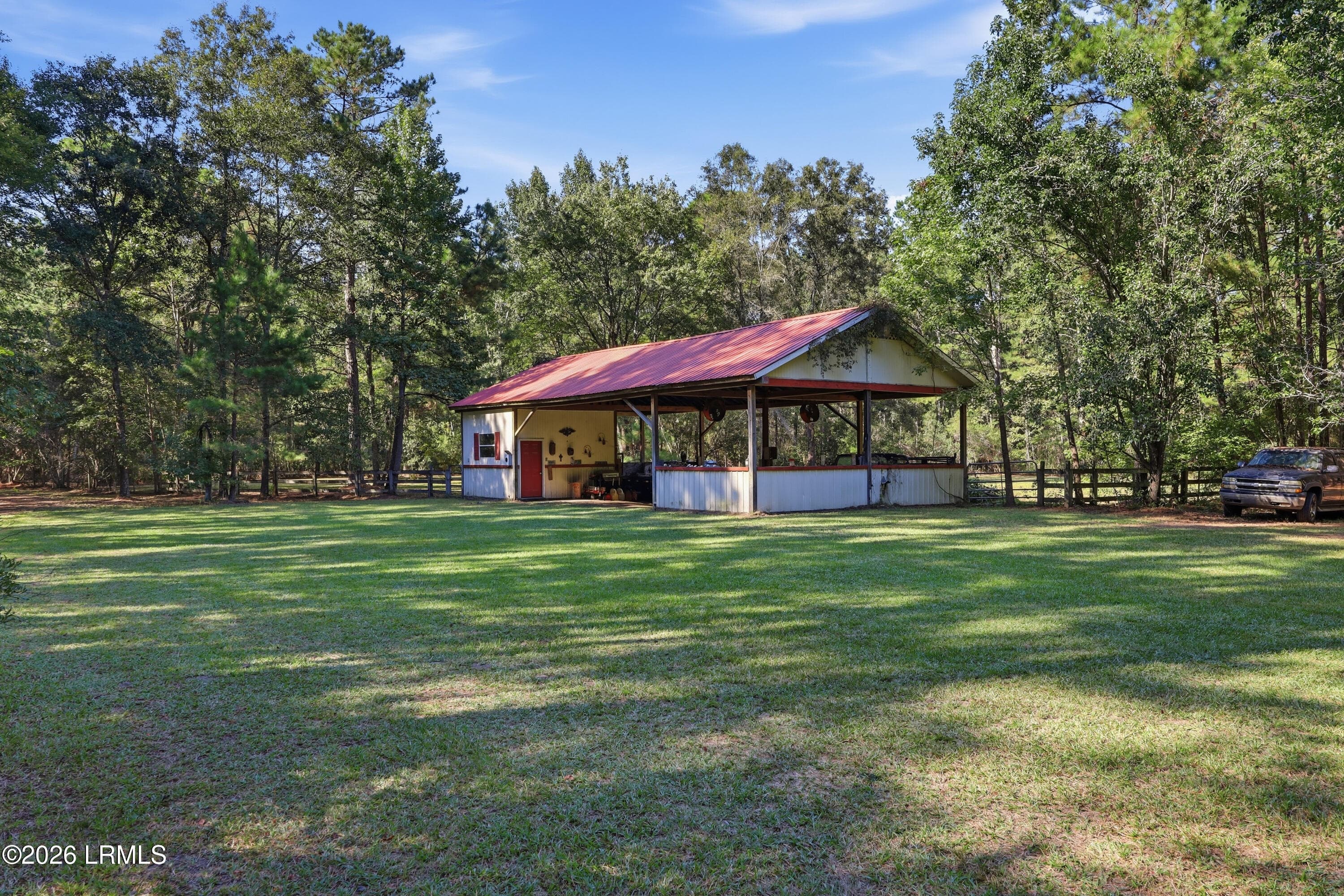 Stables and pasture - 2248 Honey Hill Circle, Ridgeland, SC 29936